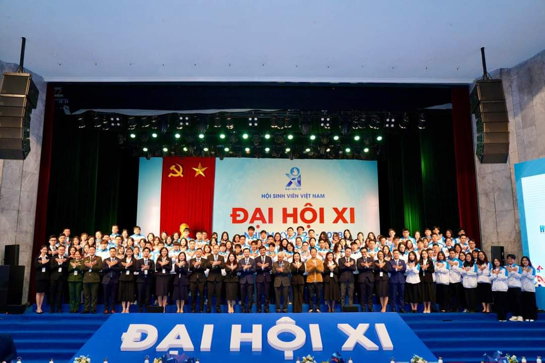 Mai Anh thuộc Đoàn đại biểu thành phố Hà Nội tham dự Đại hội đại biểu Hội Sinh viên Việt Nam lần thứ XI, nhiệm kỳ 2023-2028.