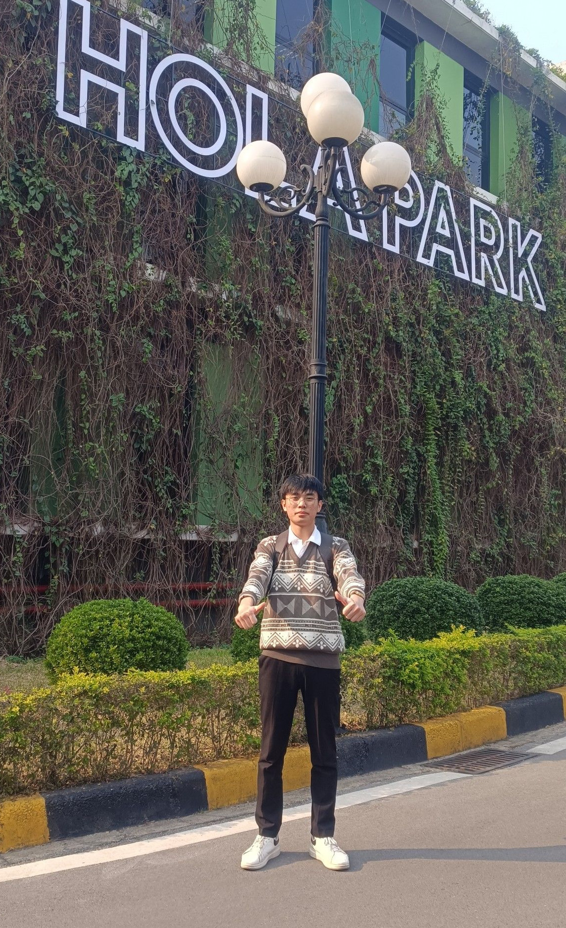 Tiến là sinh viên năm nhất ngành Toán Tin, Đại học Bách khoa Hà Nội.