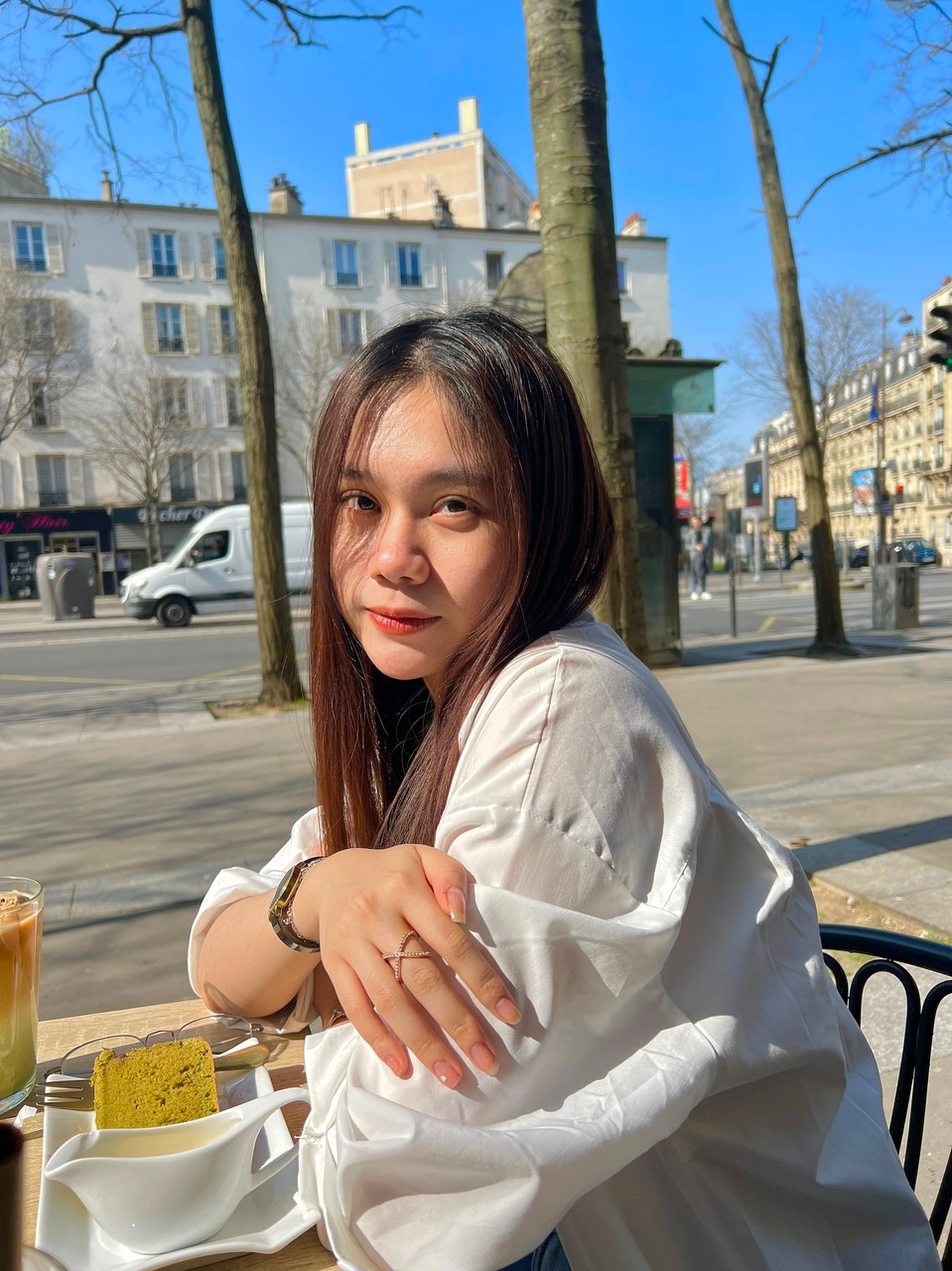 Thục Anh cho biết ngày 8/3 ở Pháp không mấy khác biệt so với ngày thường.