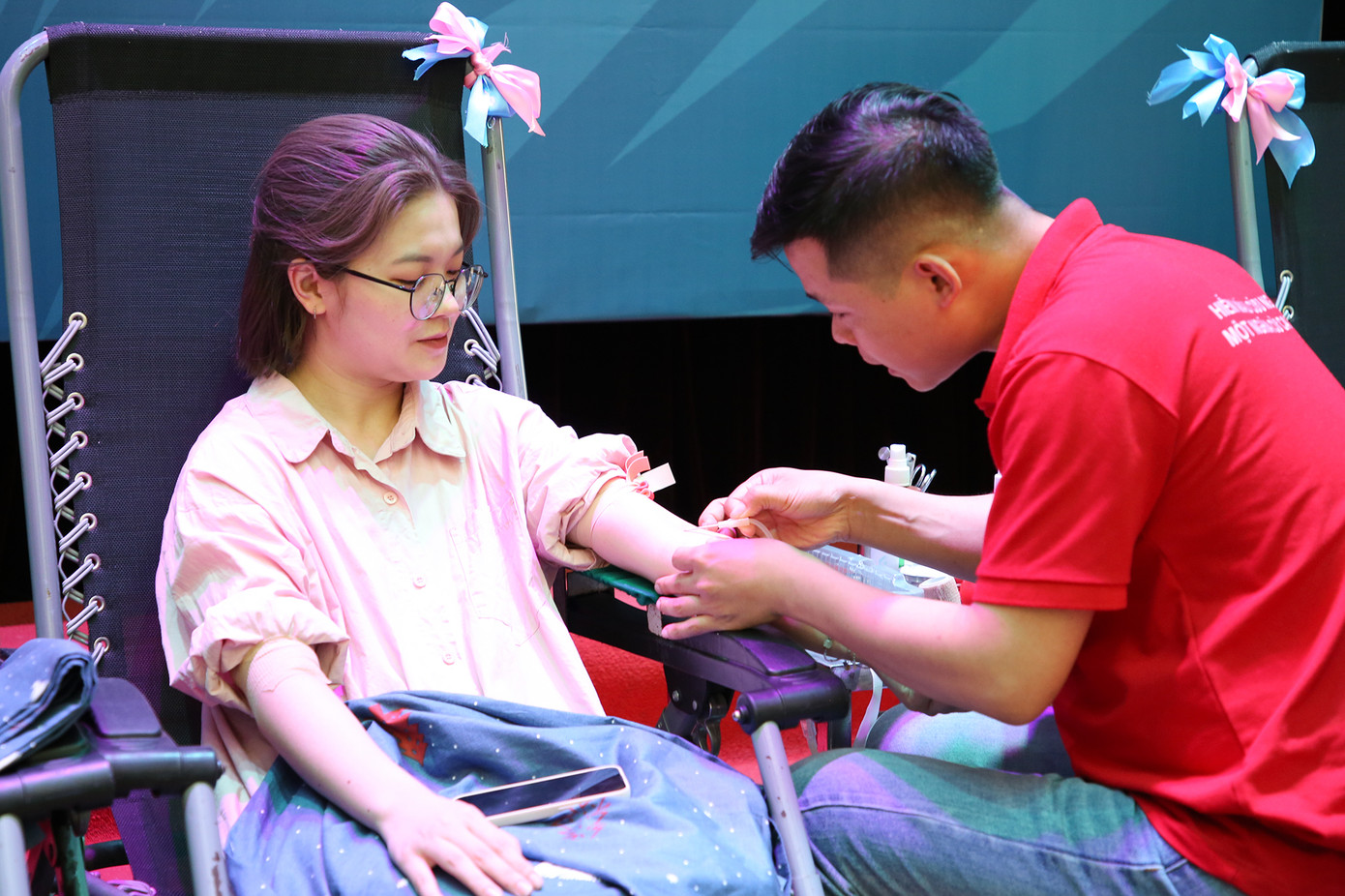 Sinh viên Đỗ Minh Phương (Khoa Ngôn ngữ Trung Quốc, Trường Đại học Ngoại ngữ).