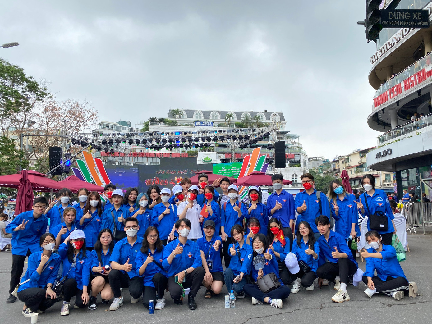 Hoạt động tình nguyện tại Làng trẻ em Hữu Nghị Việt Nam.