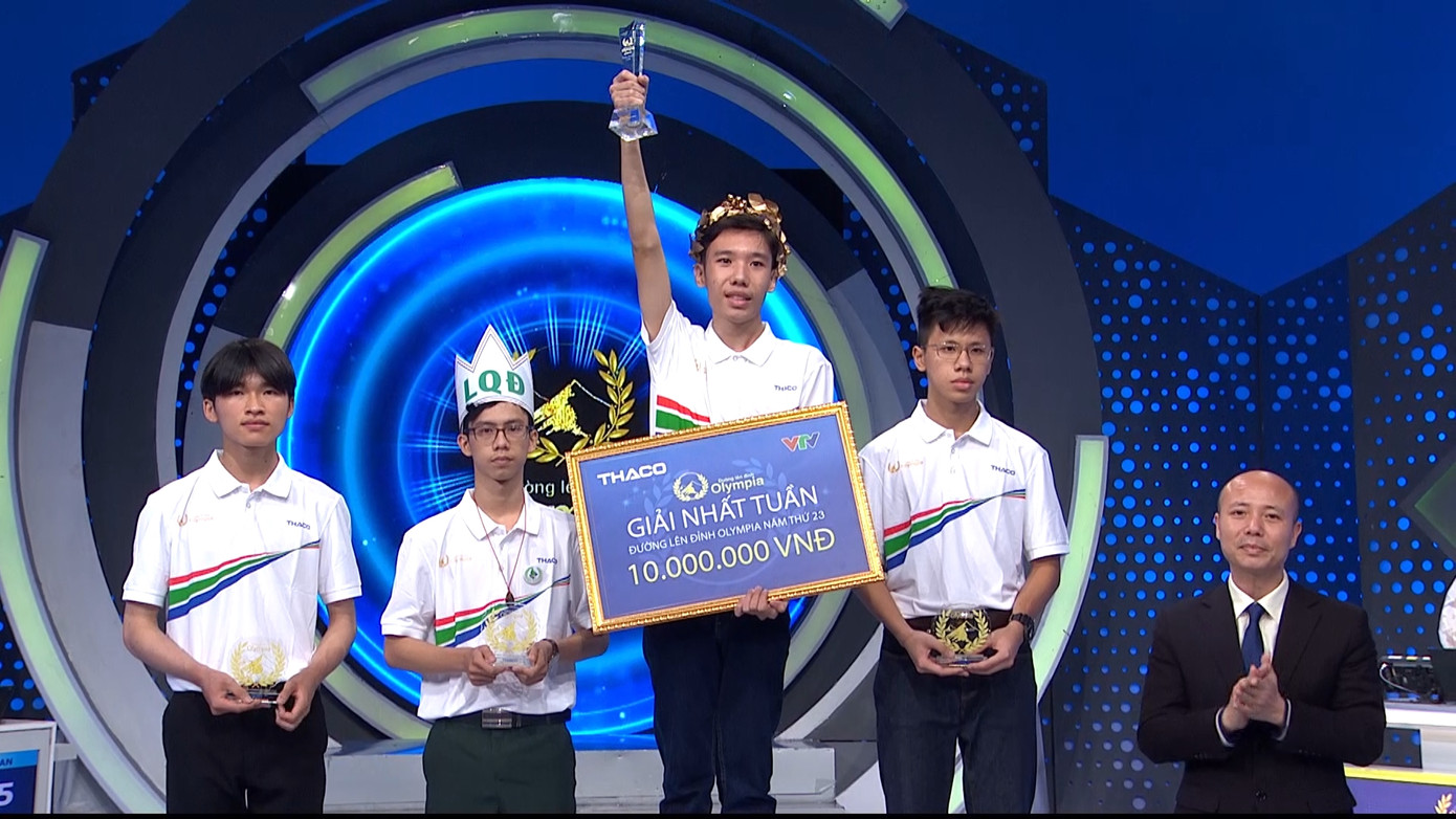 Trọng Tín đã chiến thắng cuộc thi tuần với 295 điểm. Trọng Tín đã chiến thắng cuộc thi tuần với 295 điểm.