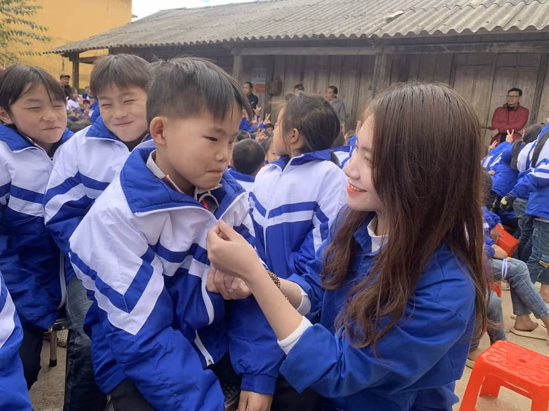 Tham gia chuyến thiện nguyện Áo ấm vùng cao năm 2022.