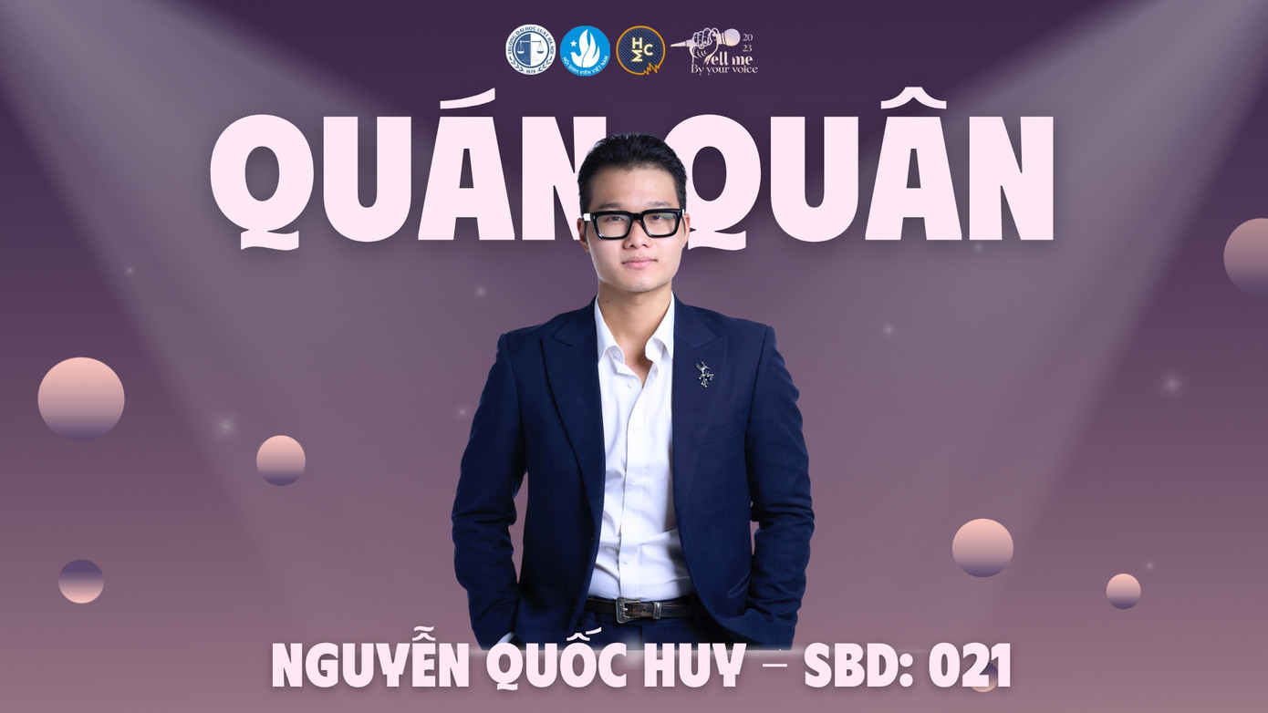 Quán quân Nguyễn Quốc Huy.