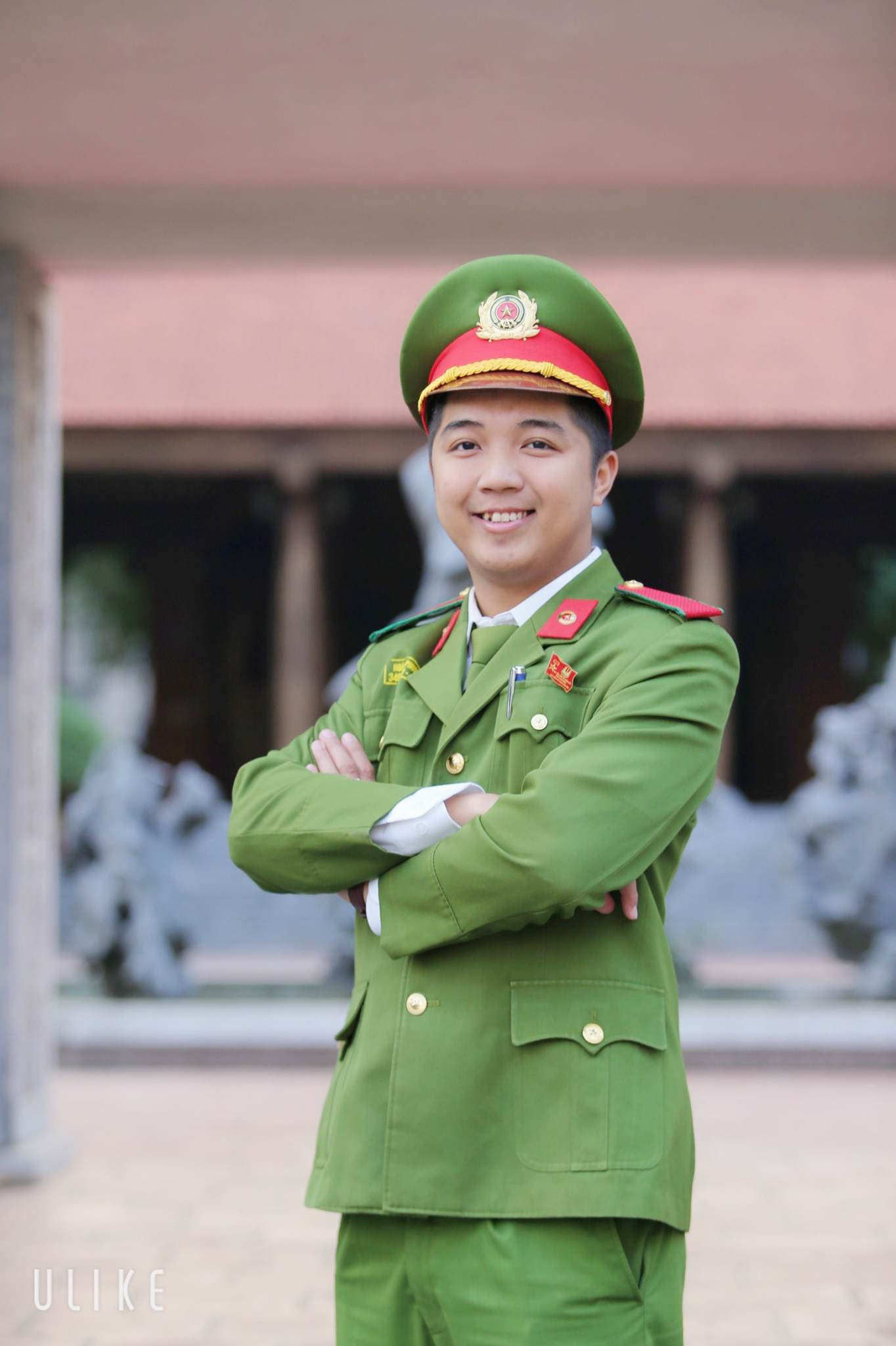 Hoàng Phương Nam – học viên năm 4 của Học viện Cảnh sát nhân dân.