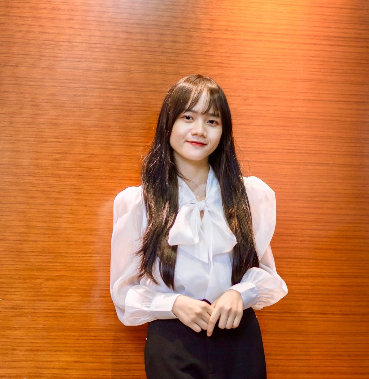 Tống Thị Phương - thủ khoa ngành Luật, Trường Đại học Luật, Đại học Quốc gia Hà Nội.