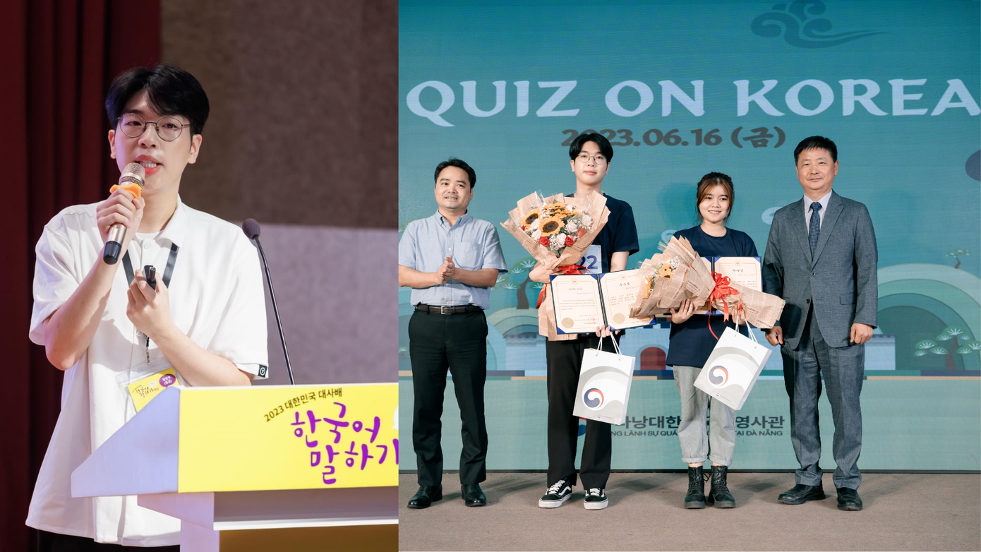 Tiến Huy tại một số cuộc thi tiếng Hàn. Tiến Huy tại một số cuộc thi tiếng Hàn.