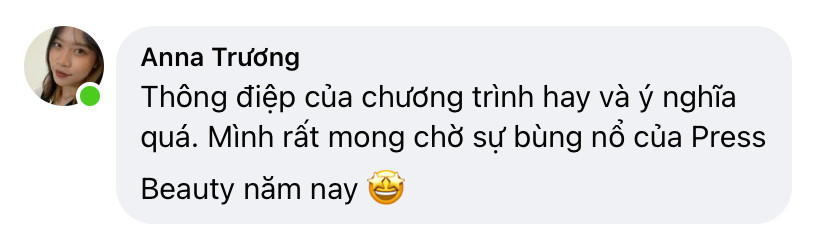 Nhiều bạn trẻ bày tỏ sự hào hứng trước sự quay trở lại của cuộc thi sắc đẹp Press Beauty 2023.