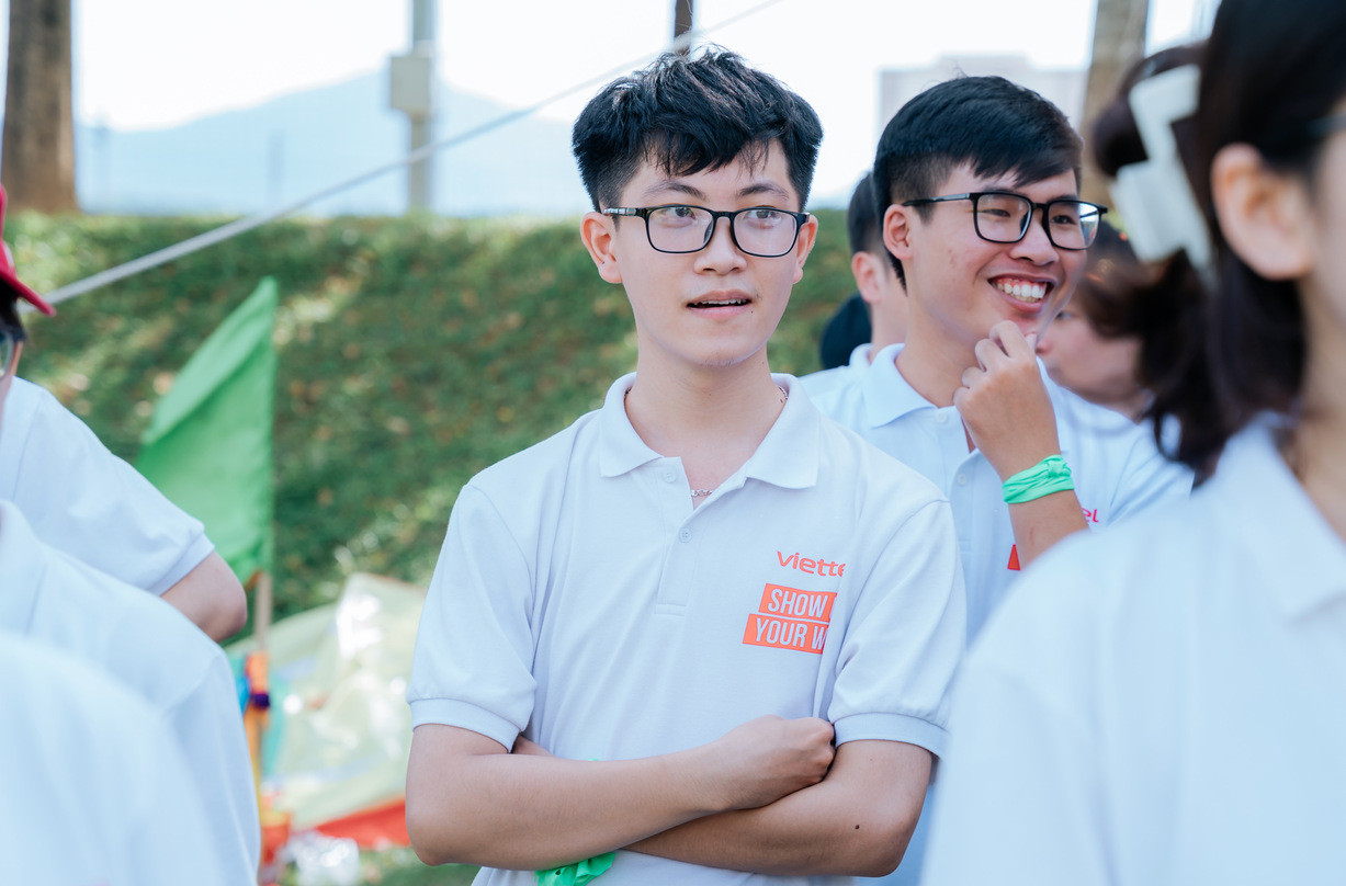 Quang Huy trong một hoạt động tại chương trình Viettel Digital Talent 2022. Quang Huy trong một hoạt động tại chương trình Viettel Digital Talent 2022.