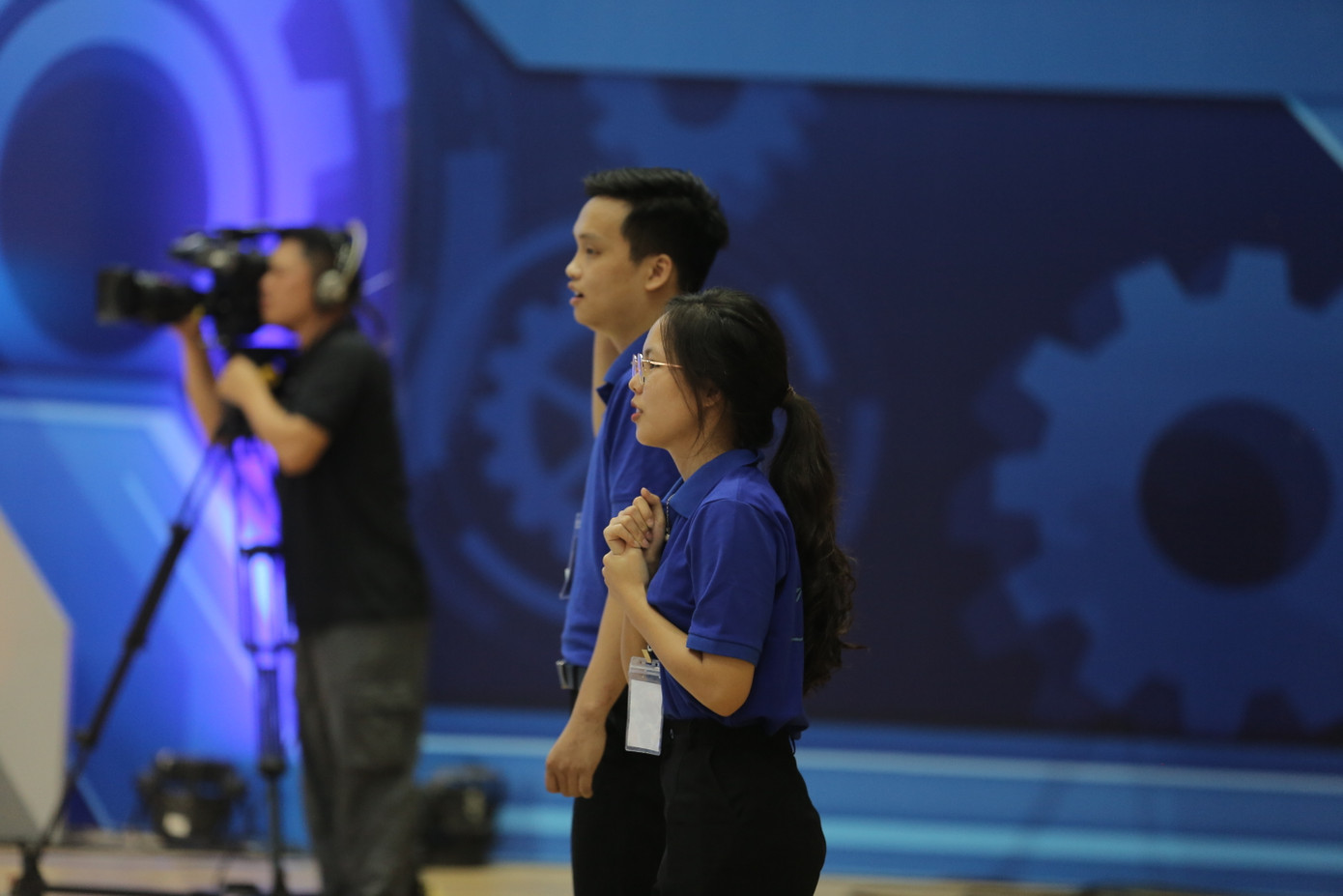 Từ nhỏ, Hiền đã thích theo dõi cuộc thi sáng tạo Robocon Việt Nam.