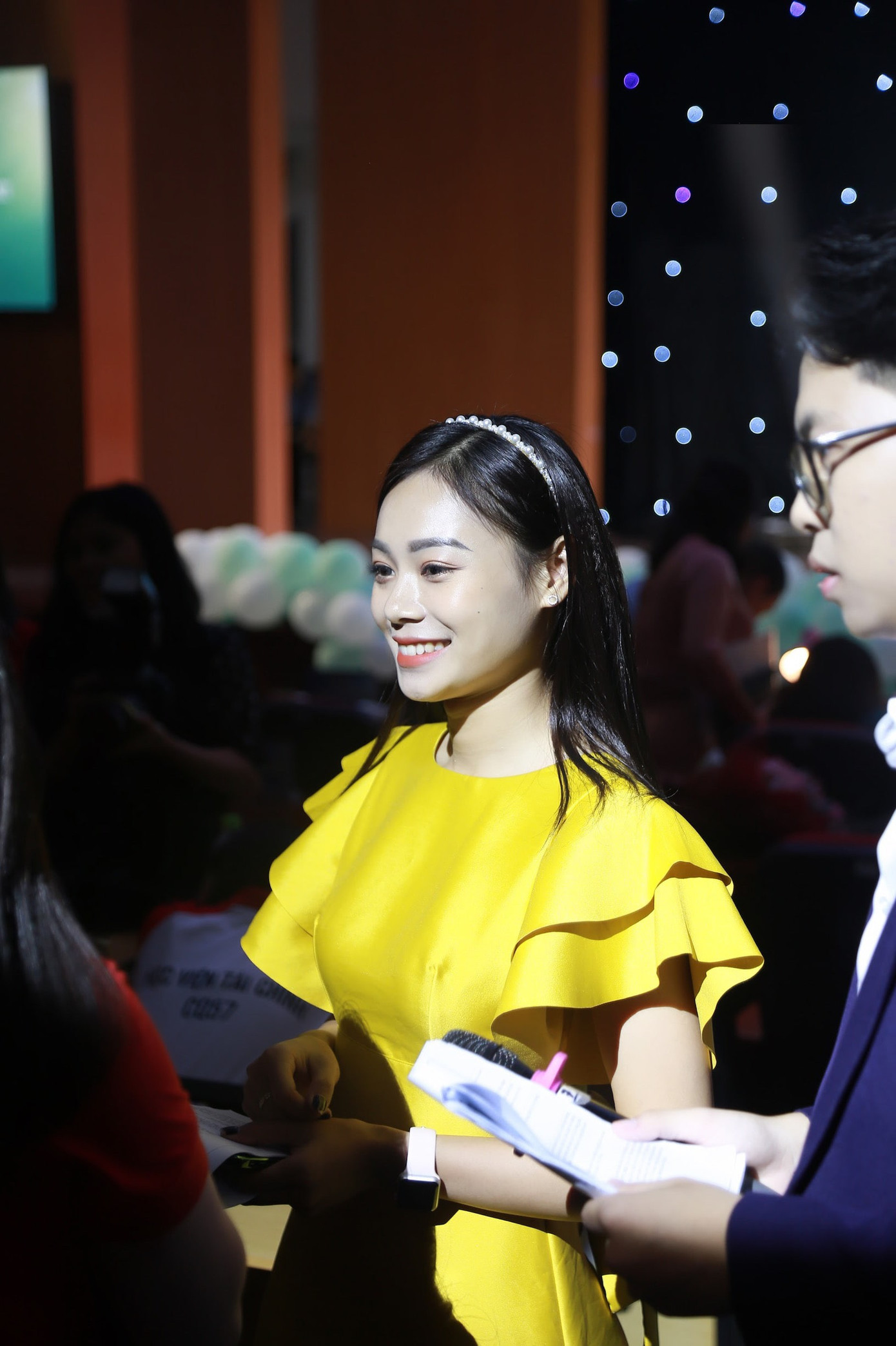 MC chung kết cuộc thi “Giới thiệu sách Học viện Tài chính 2022”. MC chung kết cuộc thi “Giới thiệu sách Học viện Tài chính 2022”.