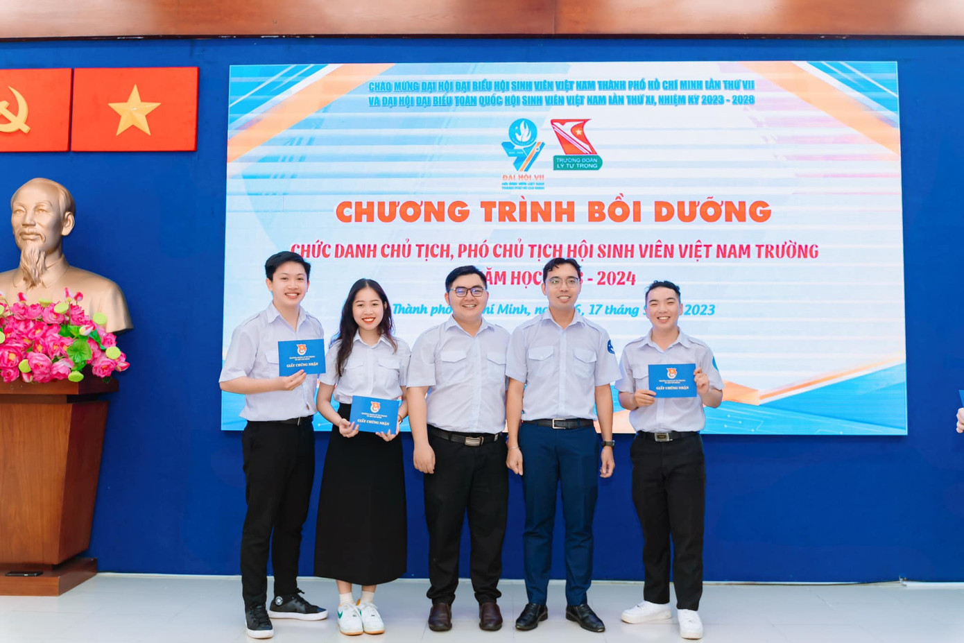 Hoàn thành chương trình bồi dưỡng chức danh Chủ tịch, Phó Chủ tịch HSV Việt Nam Trường năm học 2023-2024.