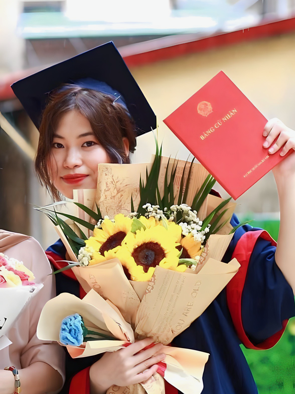 Thanh Tâm trong ngày tốt nghiệp hồi tháng 8/2023.