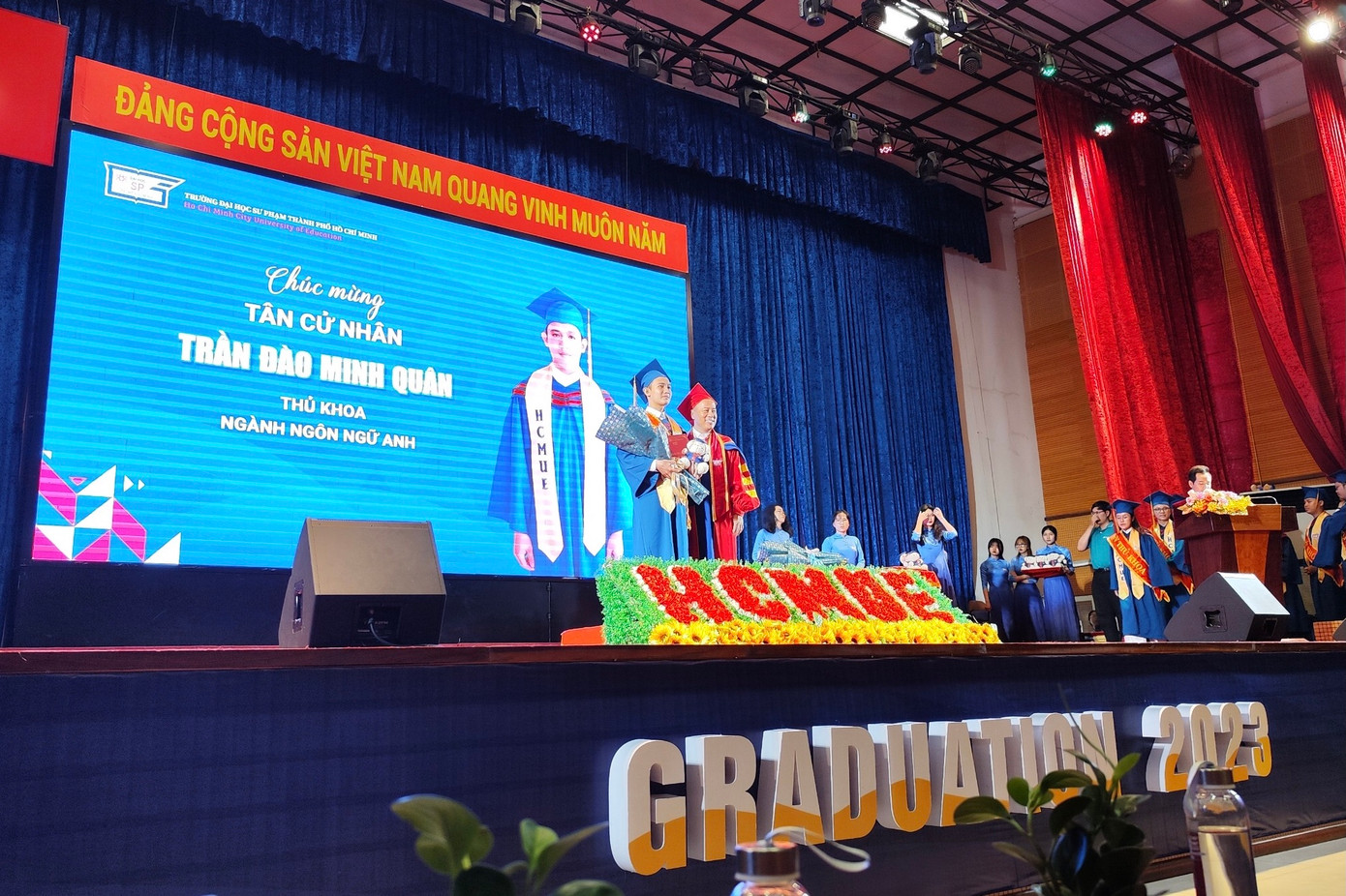 Thủ khoa ngành Ngôn ngữ Anh, Trường Đại học Sư Phạm TP.HCM.