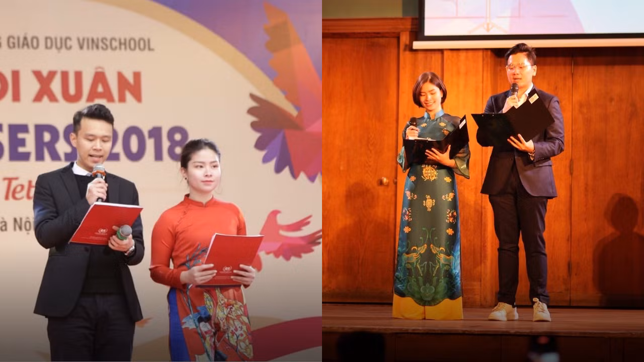 Với năng khiếu làm MC, Phương Anh từng dẫn dắt nhiều sự kiện từ trong nước cho đến khi đi du học.