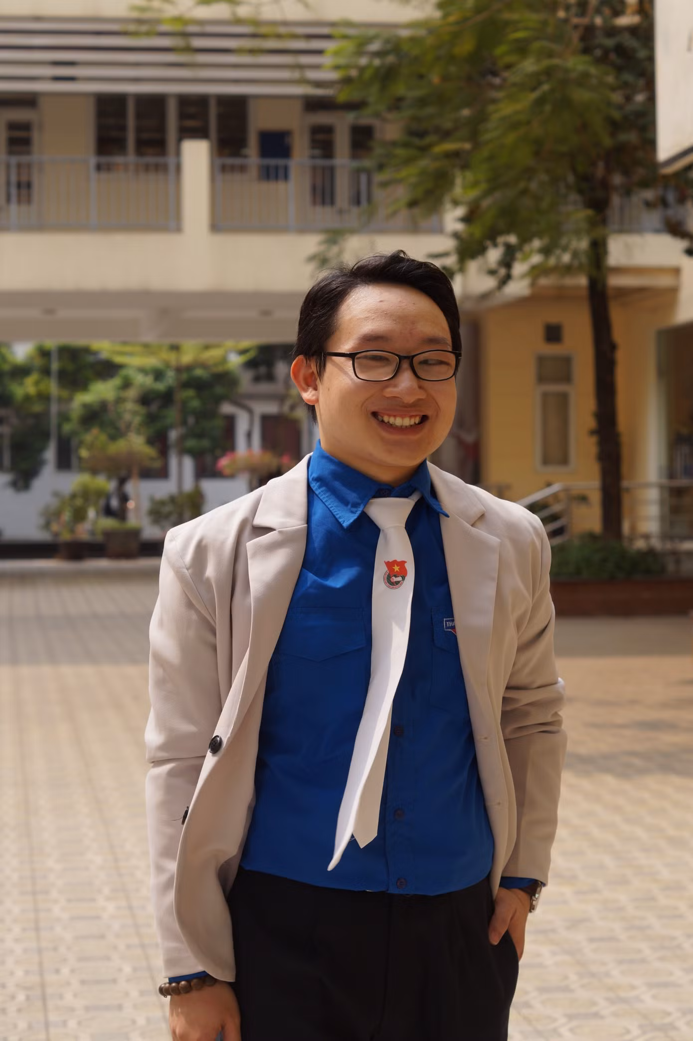Nghị lực phi thường của nam sinh viên Sư phạm đã truyền lửa tới các bạn trẻ.