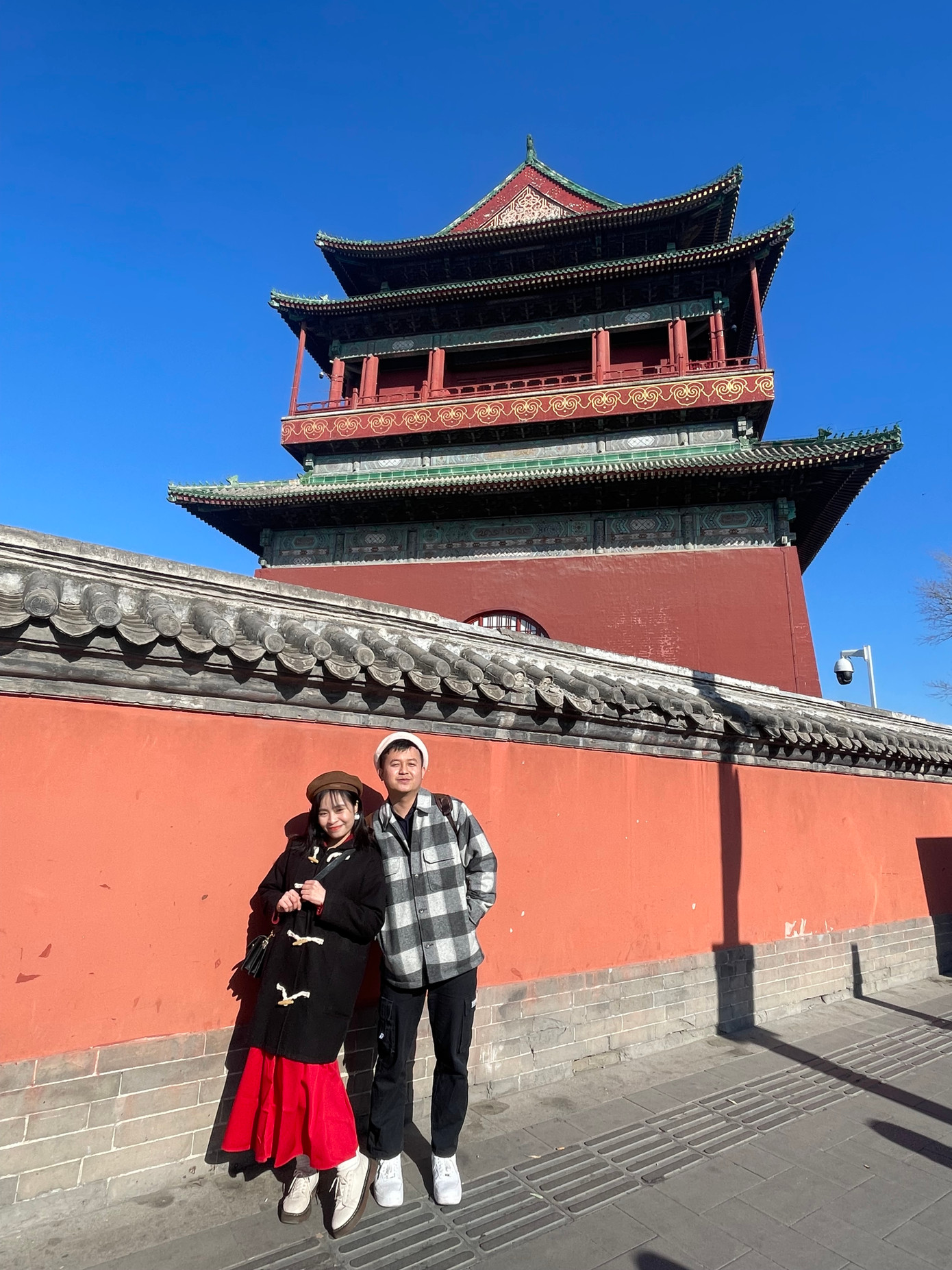 Ngọc Hạnh tham quan những di tích tại Bắc Kinh. Ngọc Hạnh tham quan những di tích tại Bắc Kinh.