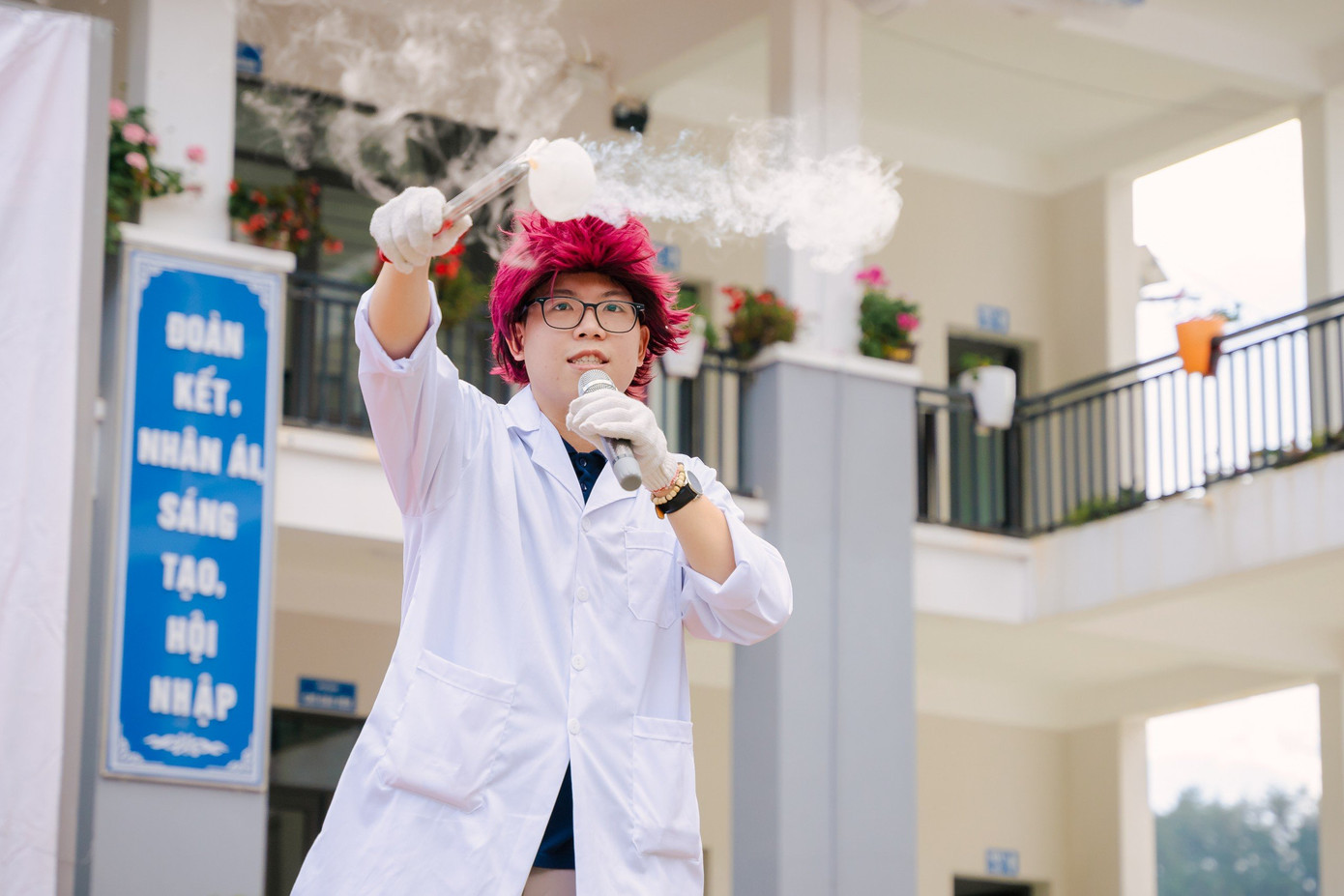 Đỗ Minh Trí vừa tốt nghiệp thủ khoa ngành Công nghệ Giáo dục, Khoa Khoa học và Công nghệ Giáo dục, Đại học Bách khoa Hà Nội.