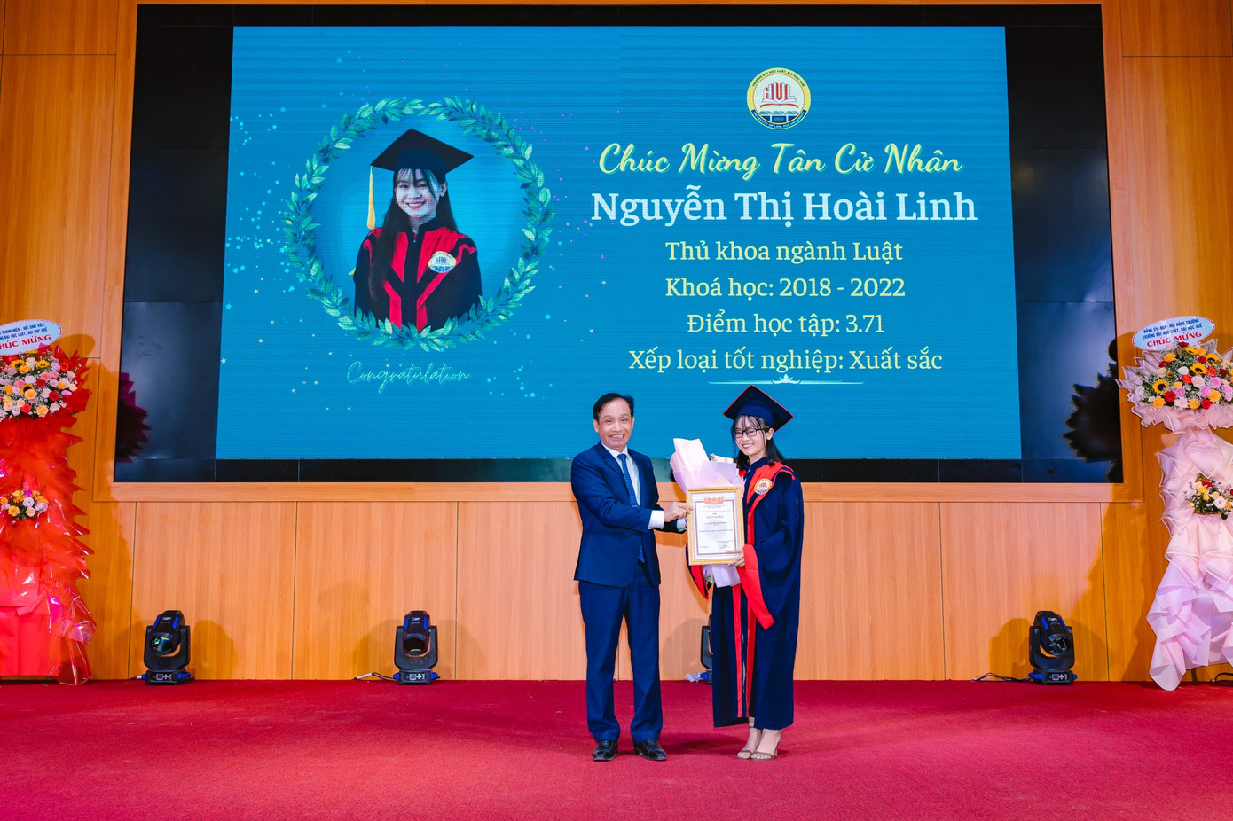 Nguyễn Thị Hoài Linh, Thủ khoa đầu ra ngành Luật năm 2022, Trường Đại học Luật, Đại học Huế.