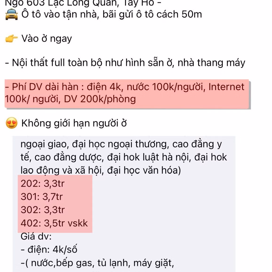 Giá dịch vụ tăng bất hợp lý và được những người kinh doanh gọi là “giá chung”. Giá dịch vụ tăng bất hợp lý và được những người kinh doanh gọi là “giá chung”.