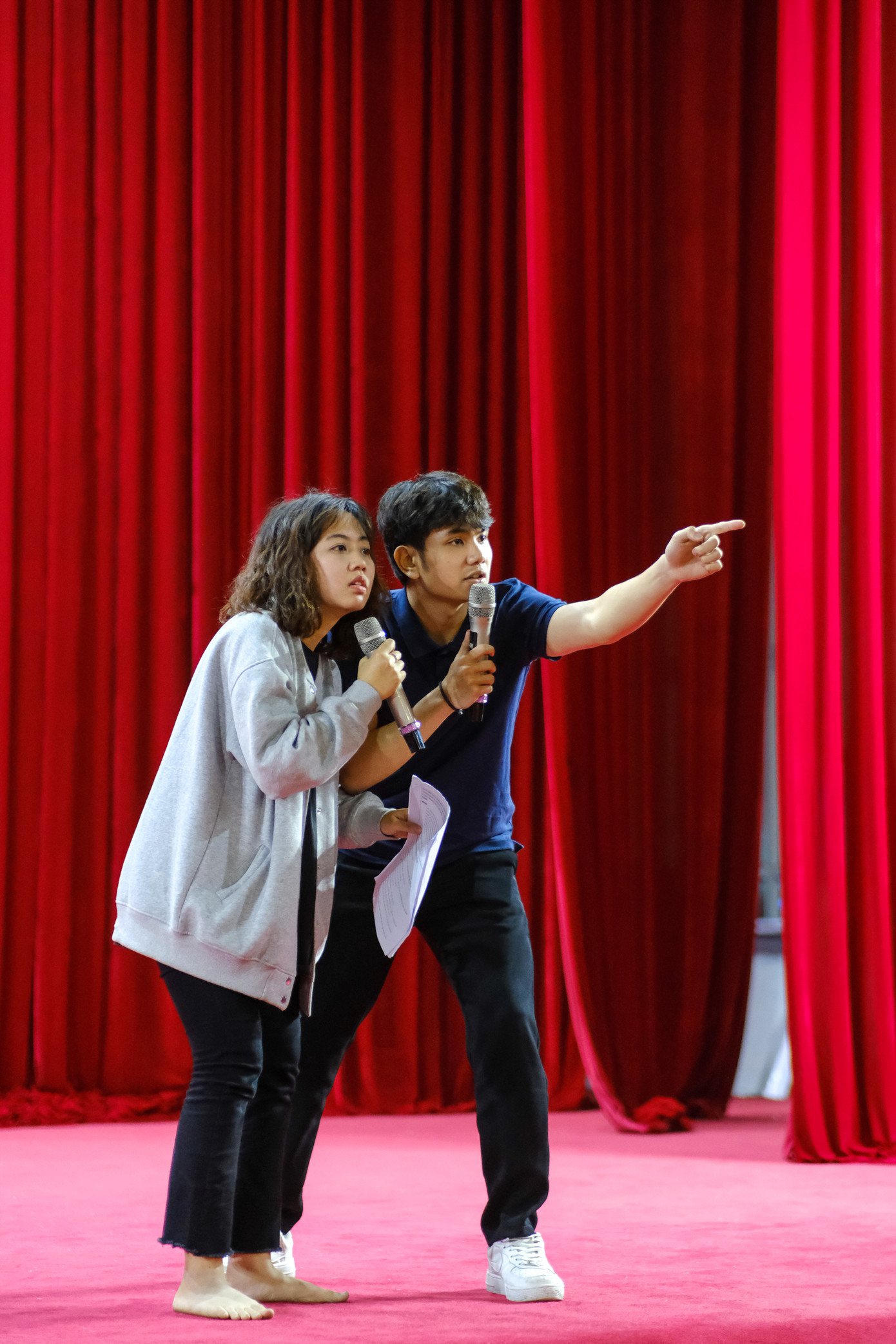 Chương trình cũng là nơi để các bạn sinh viên thực hành, thực nghiệp, rèn luyện các kỹ năng. Ảnh: Minh Tuấn Chương trình cũng là nơi để các bạn sinh viên thực hành, thực nghiệp, rèn luyện các kỹ năng. Ảnh: Minh Tuấn