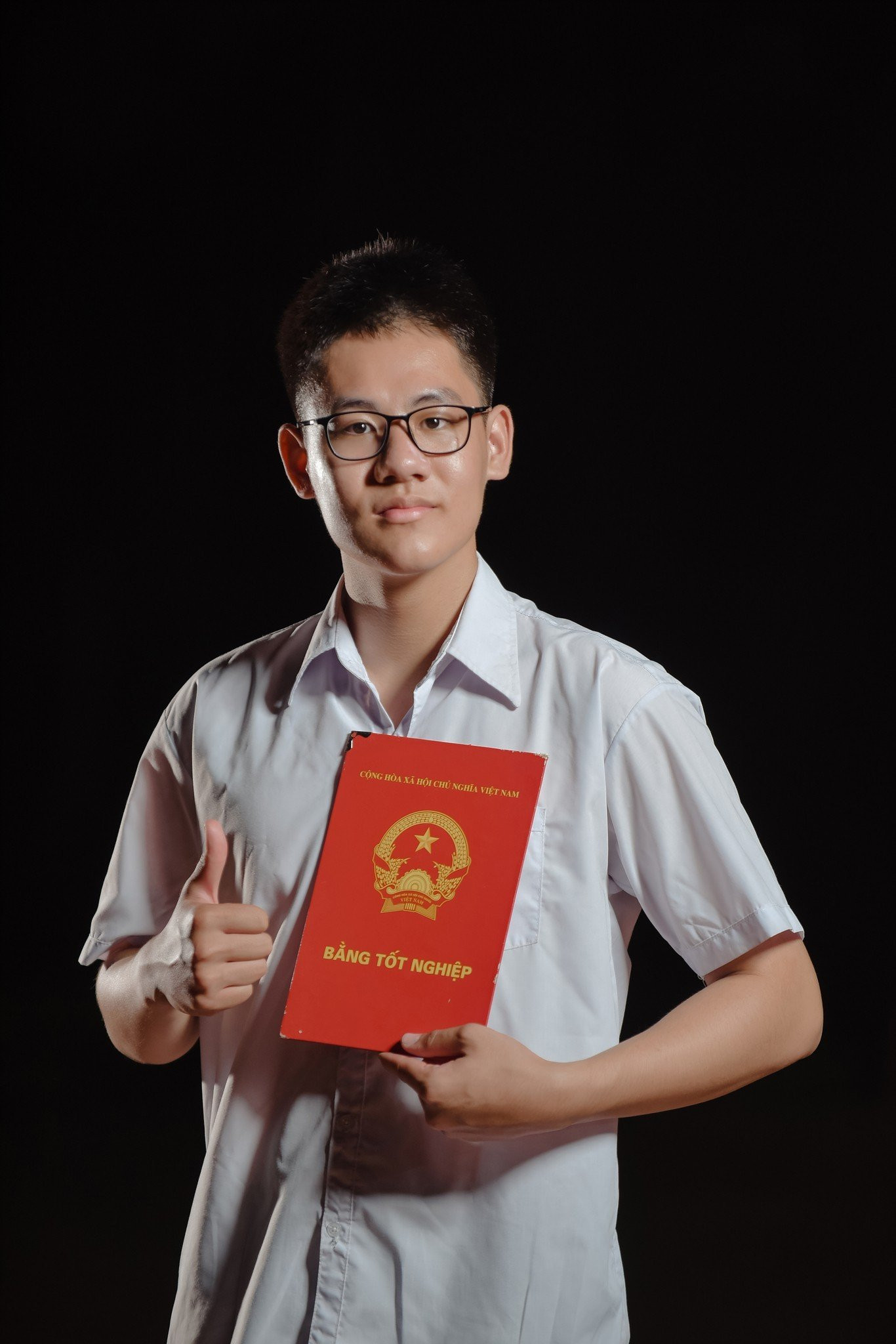 Lê Quang Anh - Tân sinh viên Học viện Ngoại giao.