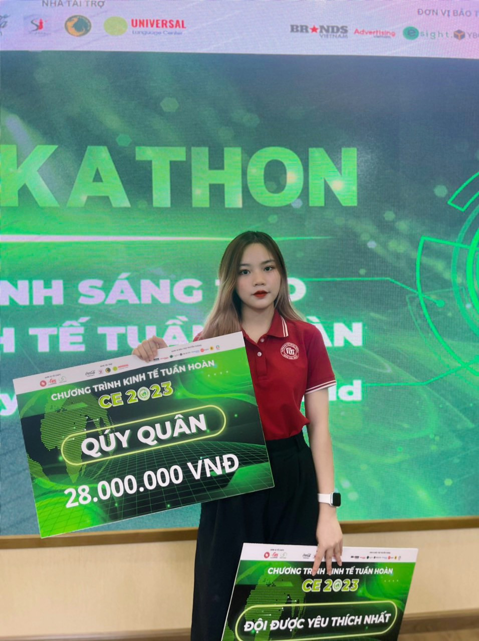 Lê Hạnh đạt Quý quân cuộc thi Kinh tế tuần hoàn (Circular Economy Hackathon) 2023. Lê Hạnh đạt Quý quân cuộc thi Kinh tế tuần hoàn (Circular Economy Hackathon) 2023.