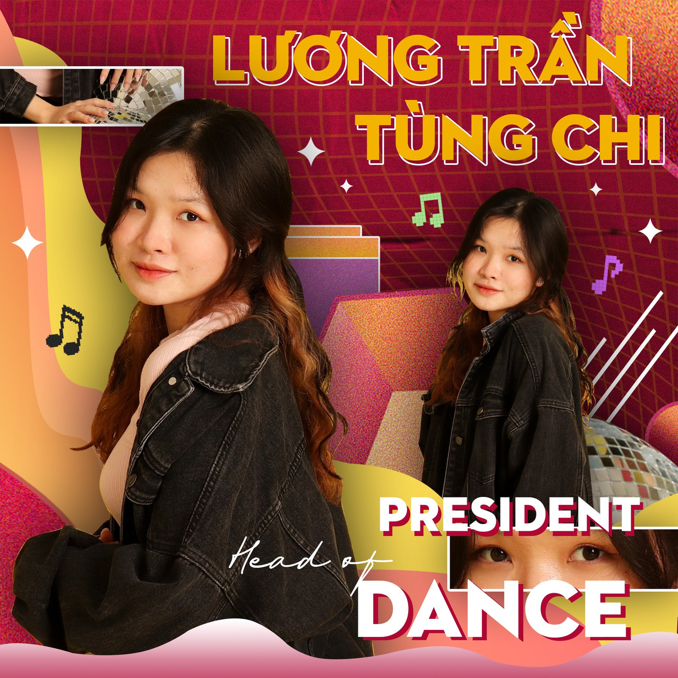 Tùng Chi là người sáng lập, Chủ tịch đầu tiên và Trưởng ban Nhảy của Câu lạc bộ Nghệ thuật HSSH Lands of Art (HLA). Tùng Chi là người sáng lập, Chủ tịch đầu tiên và Trưởng ban Nhảy của Câu lạc bộ Nghệ thuật HSSH Lands of Art (HLA).