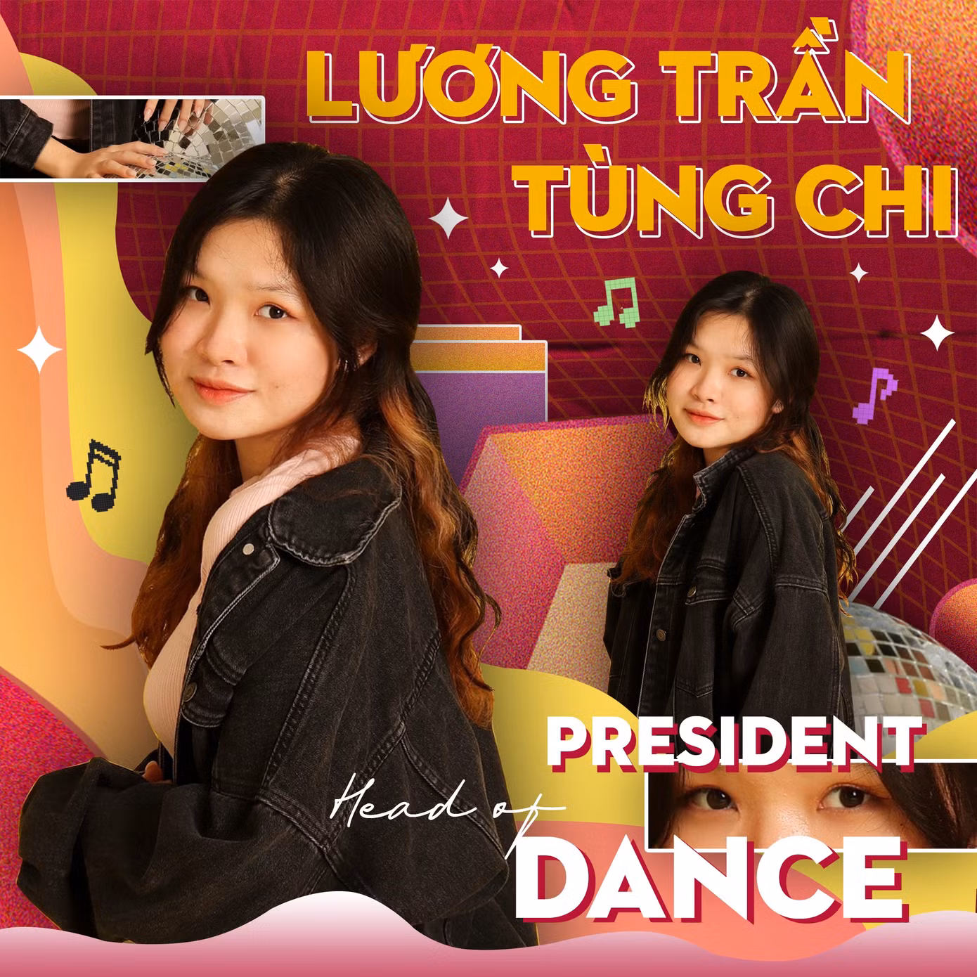 Tùng Chi là người sáng lập, Chủ tịch đầu tiên và Trưởng ban Nhảy của Câu lạc bộ Nghệ thuật HSSH Lands of Art (HLA).