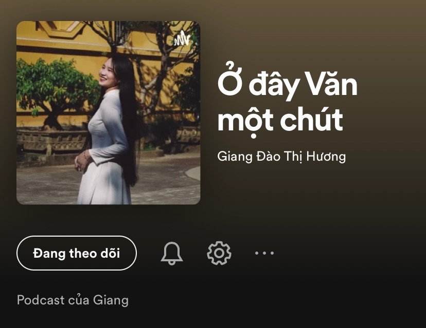 “Ở đây Văn một chút” là chiếc podcast chữa lành mọi vấn đề theo cách nhẹ nhàng, bình yên nhất. “Ở đây Văn một chút” là chiếc podcast chữa lành mọi vấn đề theo cách nhẹ nhàng, bình yên nhất.