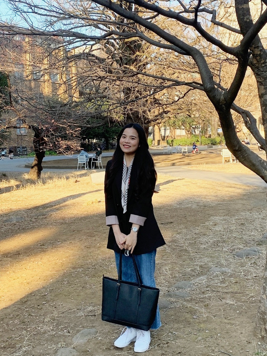 Thu Hằng tại Nhật Bản khi tham gia chương trình giao lưu lãnh đạo thanh niên ASEAN – Nhật Bản, tháng 2/2023. Thu Hằng tại Nhật Bản khi tham gia chương trình giao lưu lãnh đạo thanh niên ASEAN – Nhật Bản, tháng 2/2023.