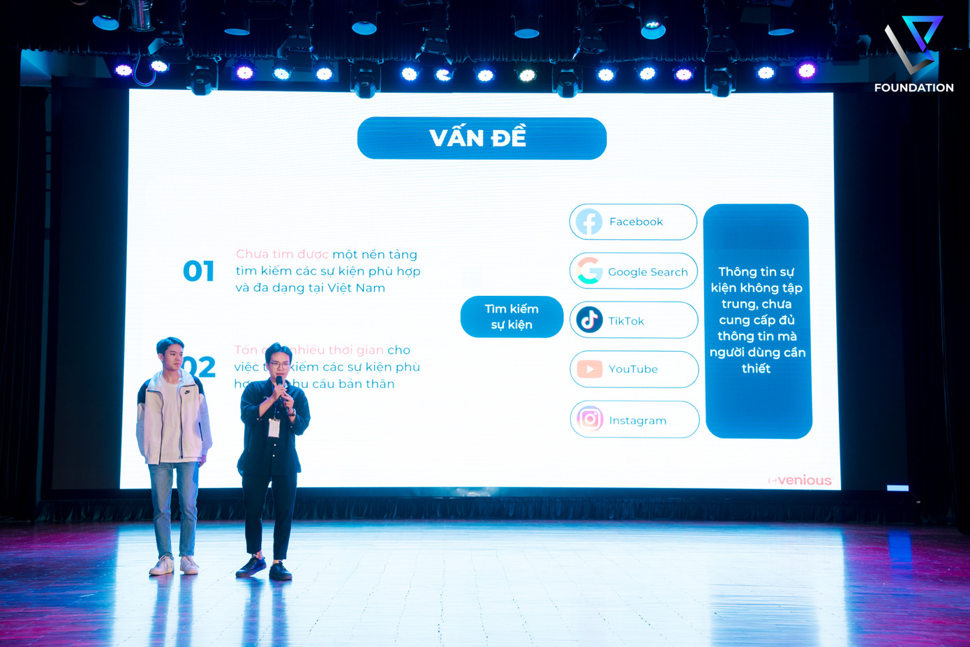 Thành Pitching về sản phẩm Evenious.