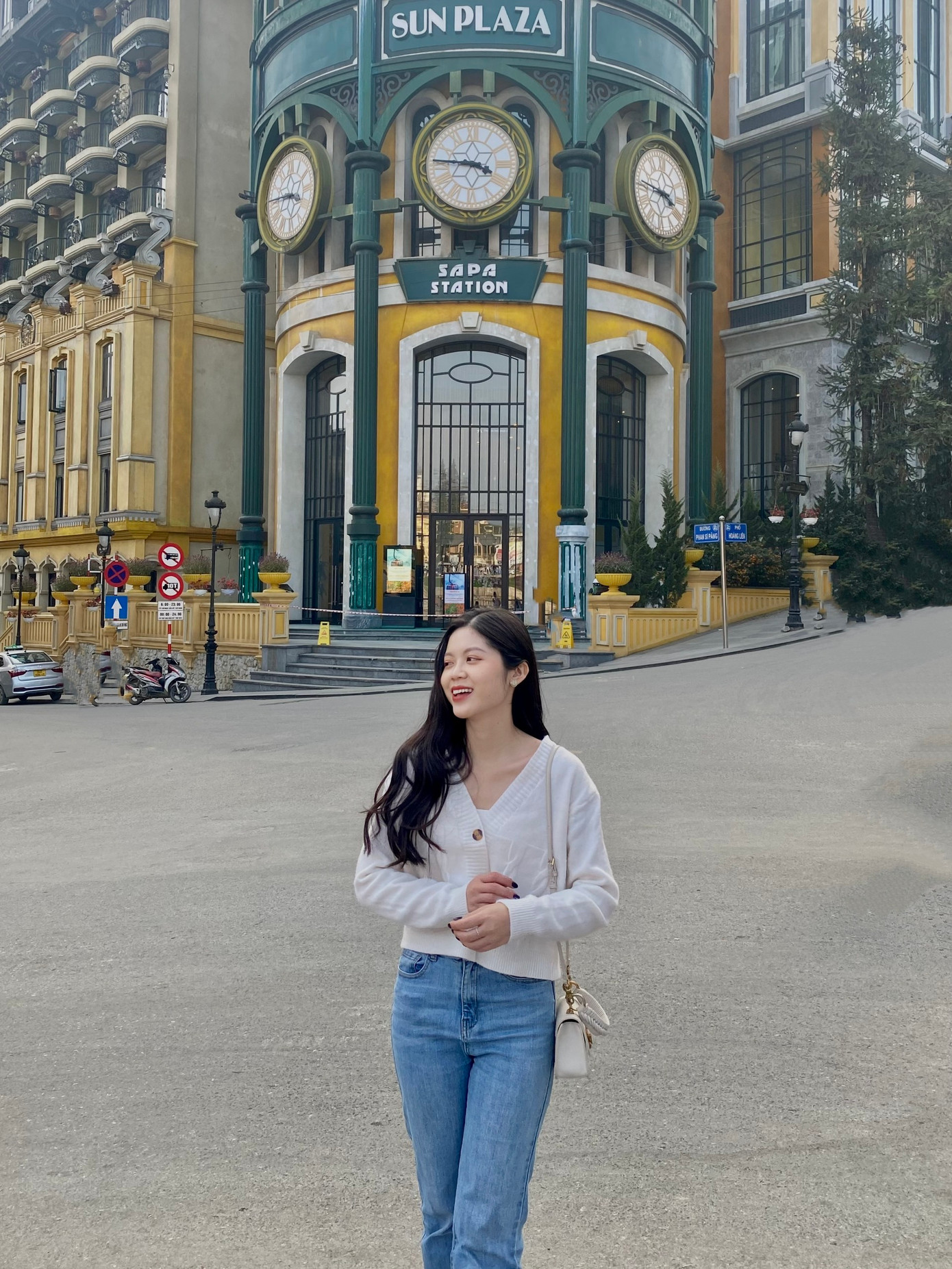 Thùy Dương trong chuyến đi Sa Pa tháng 11/2022.