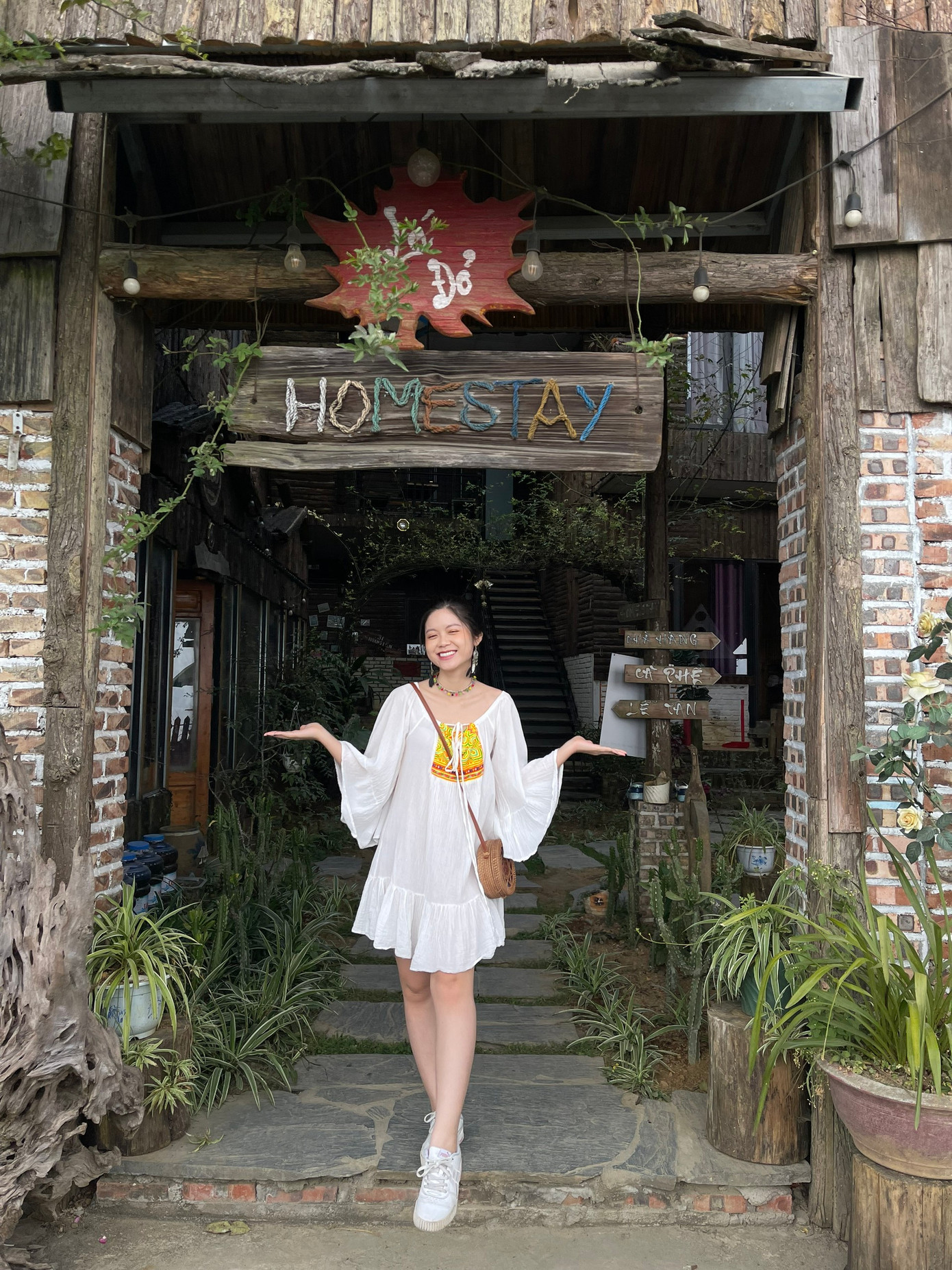 Thùy Dương trong chuyến đi Sa Pa tháng 11/2022.