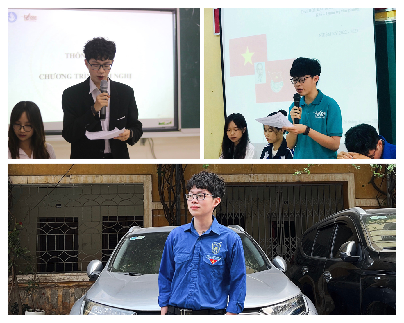 Hoàng Quỳnh trong các hoạt động Đoàn - Hội. Hoàng Quỳnh trong các hoạt động Đoàn - Hội.