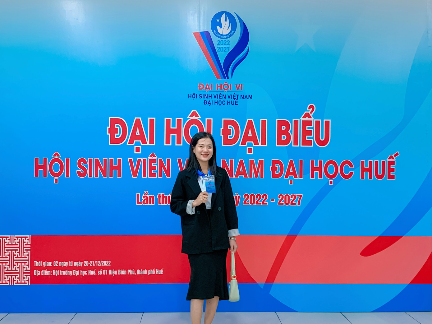 Đại biểu tại Đại hội Hội Sinh viên Đại học Huế nhiệm kỳ 2022 - 2027. Đại biểu tại Đại hội Hội Sinh viên Đại học Huế nhiệm kỳ 2022 - 2027.