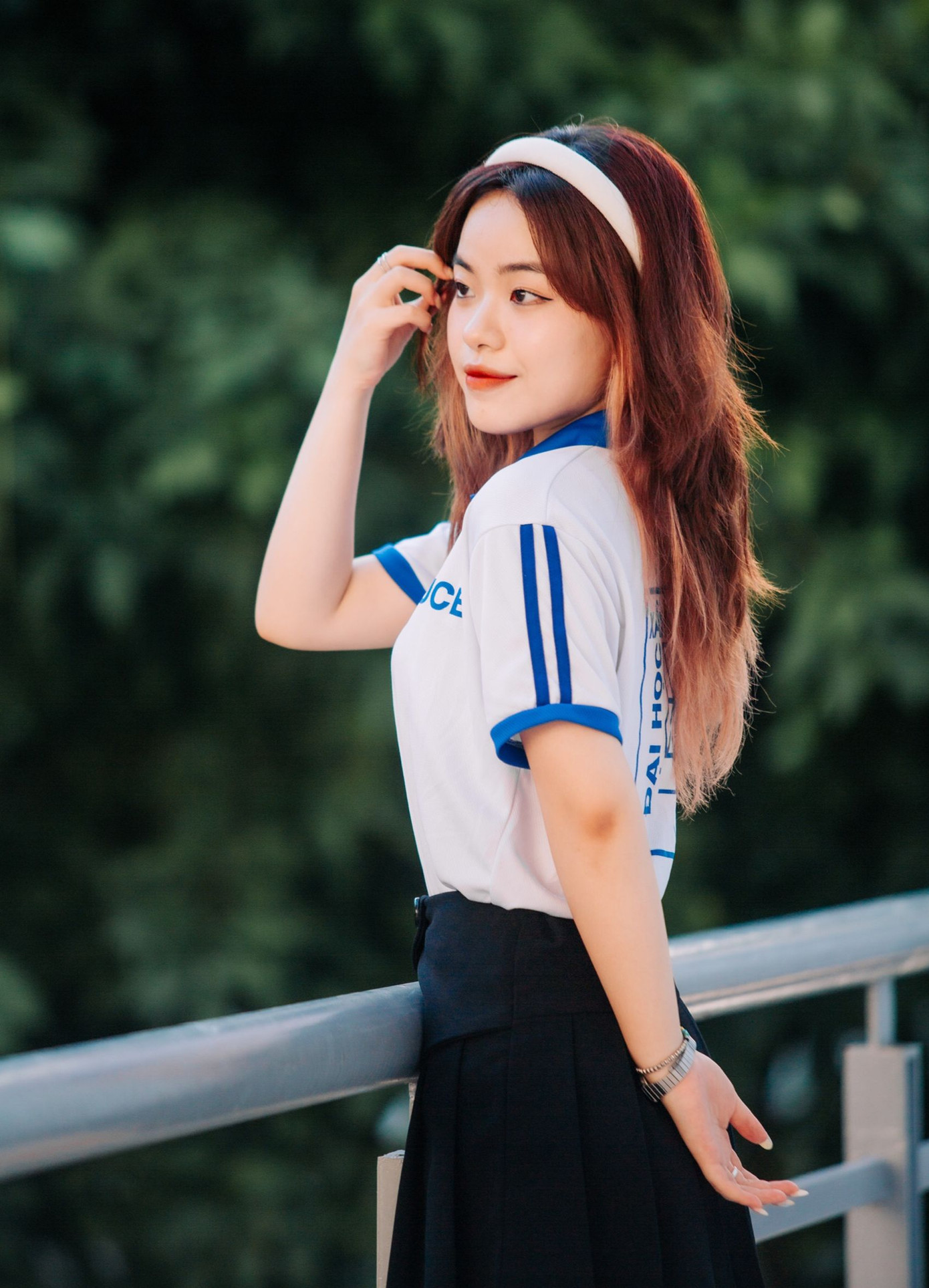 Trở thành sinh viên của Trường Xây là một trong những bước ngoặt lớn của nữ sinh quê Hải Phòng.