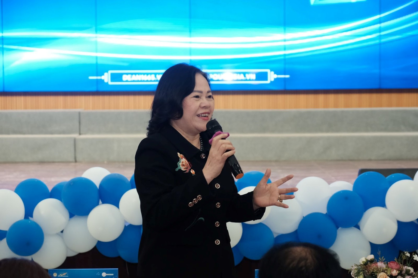 Thứ trưởng Ngô Thị Minh chia sẻ tại buổi diễn đàn. Thứ trưởng Ngô Thị Minh chia sẻ tại buổi diễn đàn.