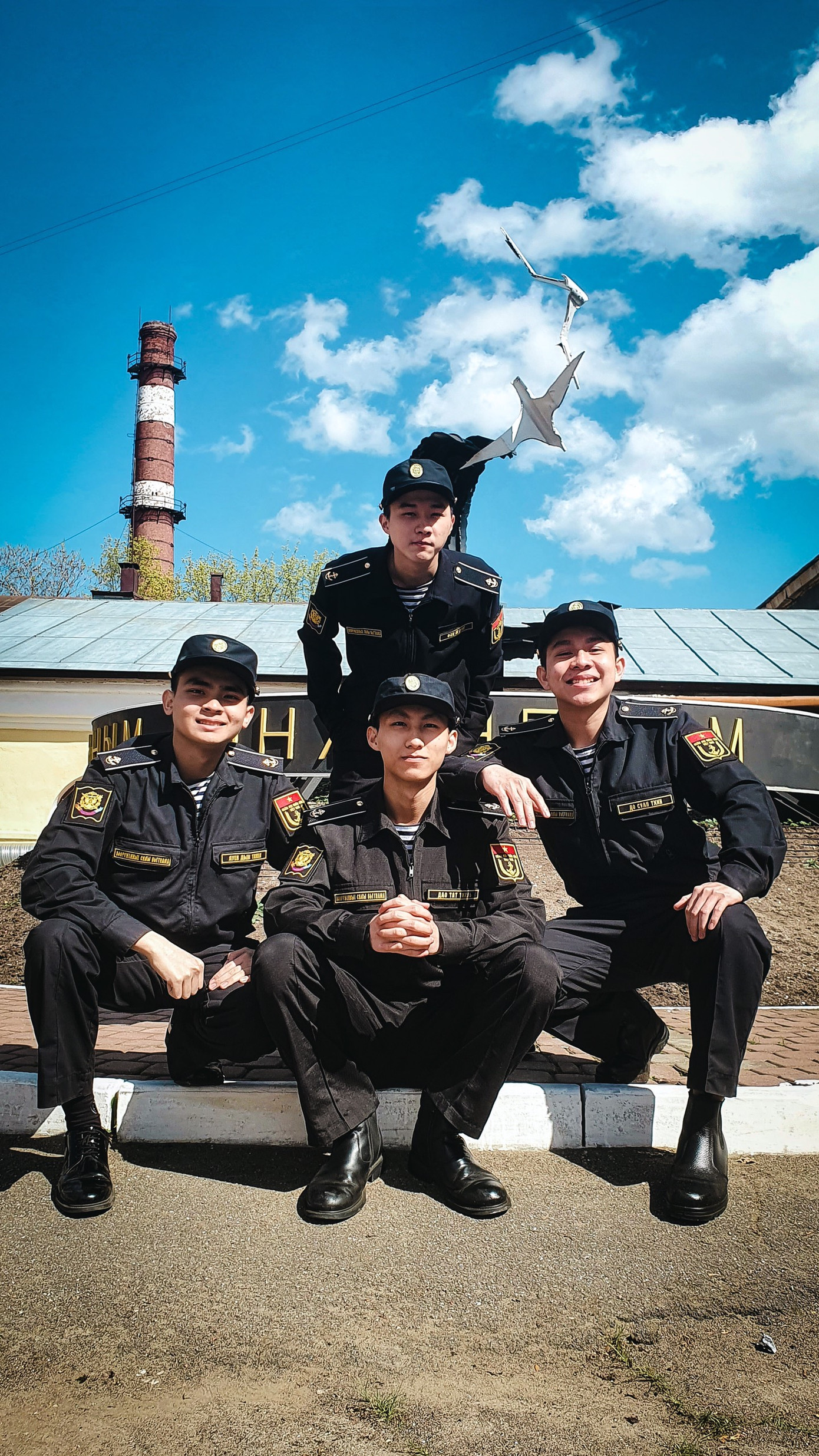 Chàng quân nhân luôn nỗ lực học tập và rèn luyện tại xứ sở Bạch Dương.