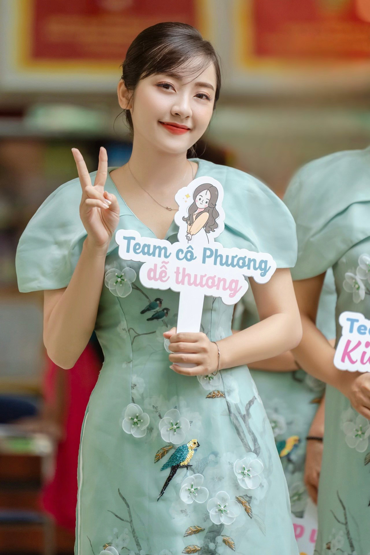 Chân dung cô giáo Minh Phương.