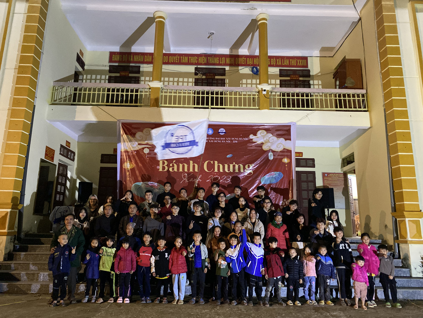 Chương trình Bánh Chưng Xanh 2023 do Câu lạc bộ Kỹ năng mềm Trường Đại học Xây dựng Hà Nội tổ chức.