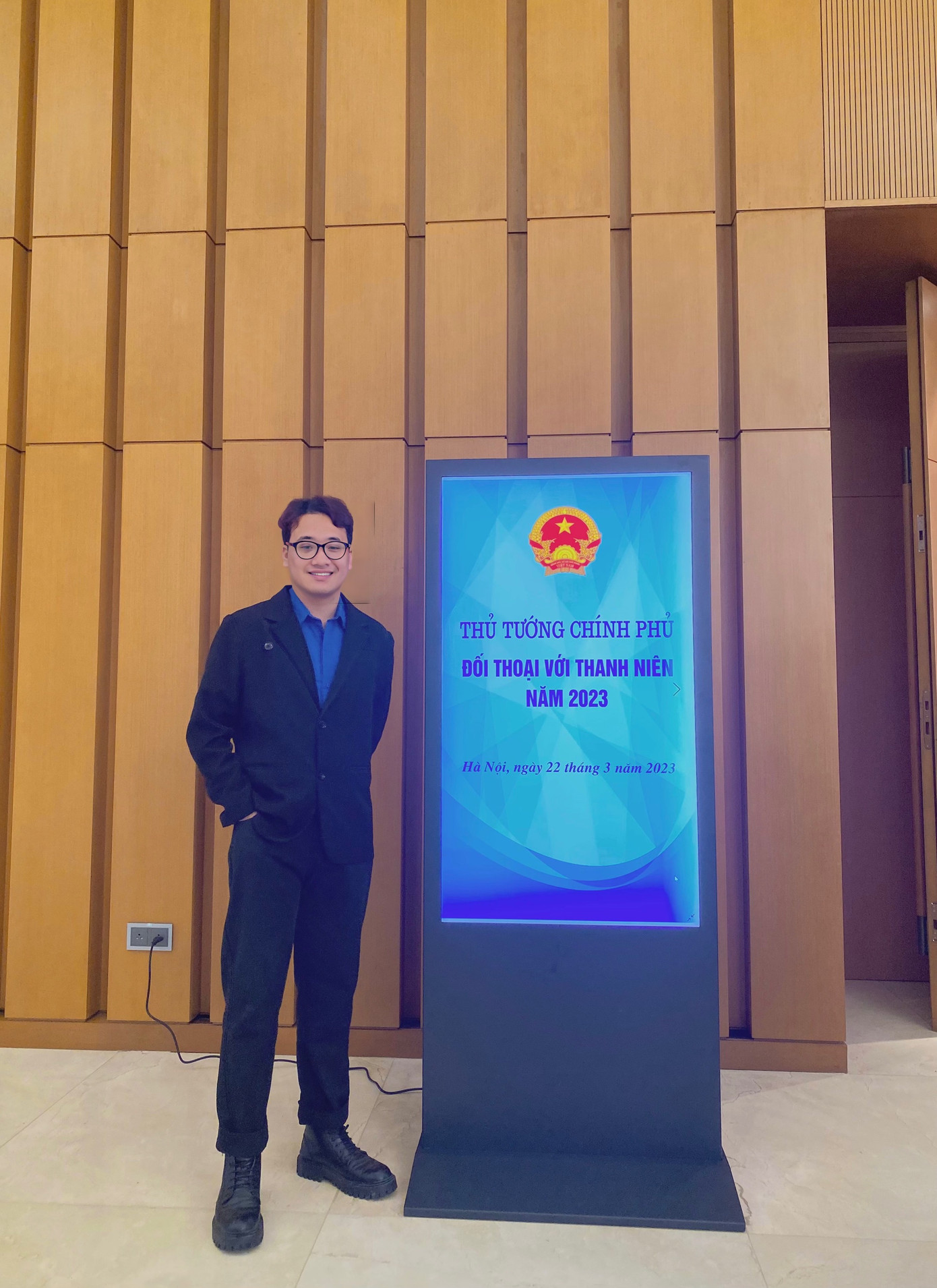 Đoàn Đình Long tham gia chương trình "Thủ tướng đối thoại với thanh niên năm 2023". Đoàn Đình Long tham gia chương trình "Thủ tướng đối thoại với thanh niên năm 2023".