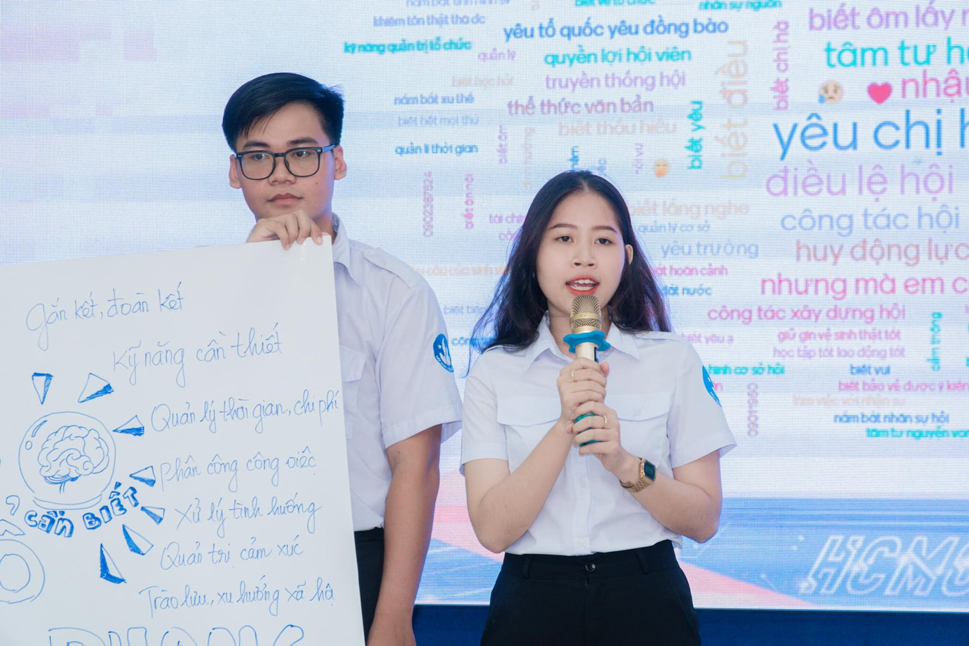 Phương Huyền là một cán bộ Đoàn – Hội nhiệt huyết và năng động.