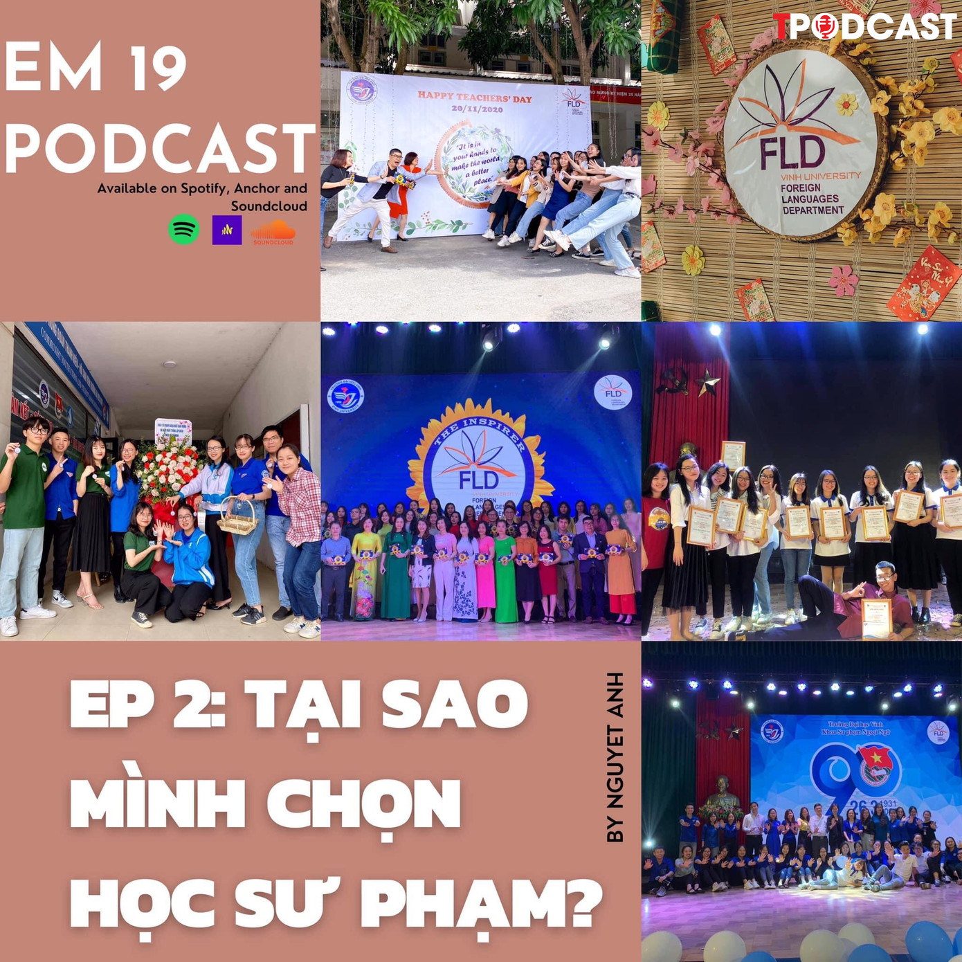 Podcast EM 19 là nơi Nguyệt Anh chia sẻ câu chuyện phát triển bản thân.