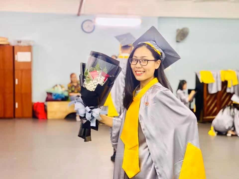 Hải Hòa tốt nghiệp loại Giỏi trường Trung cấp Múa TP.HCM (khóa 2015-2019).