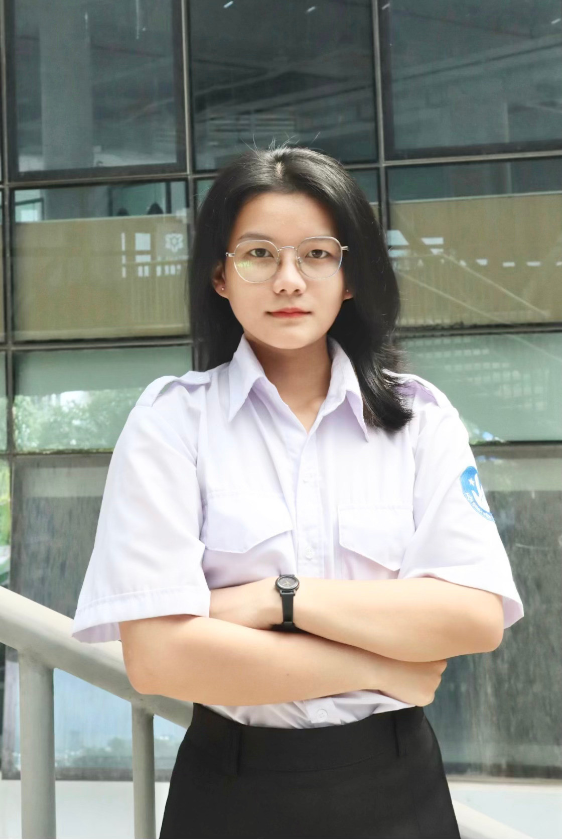 Phan Võ Kiều Oanh - Chủ tịch Hội Sinh viên Trường Đại học Văn Lang. Phan Võ Kiều Oanh - Chủ tịch Hội Sinh viên Trường Đại học Văn Lang.