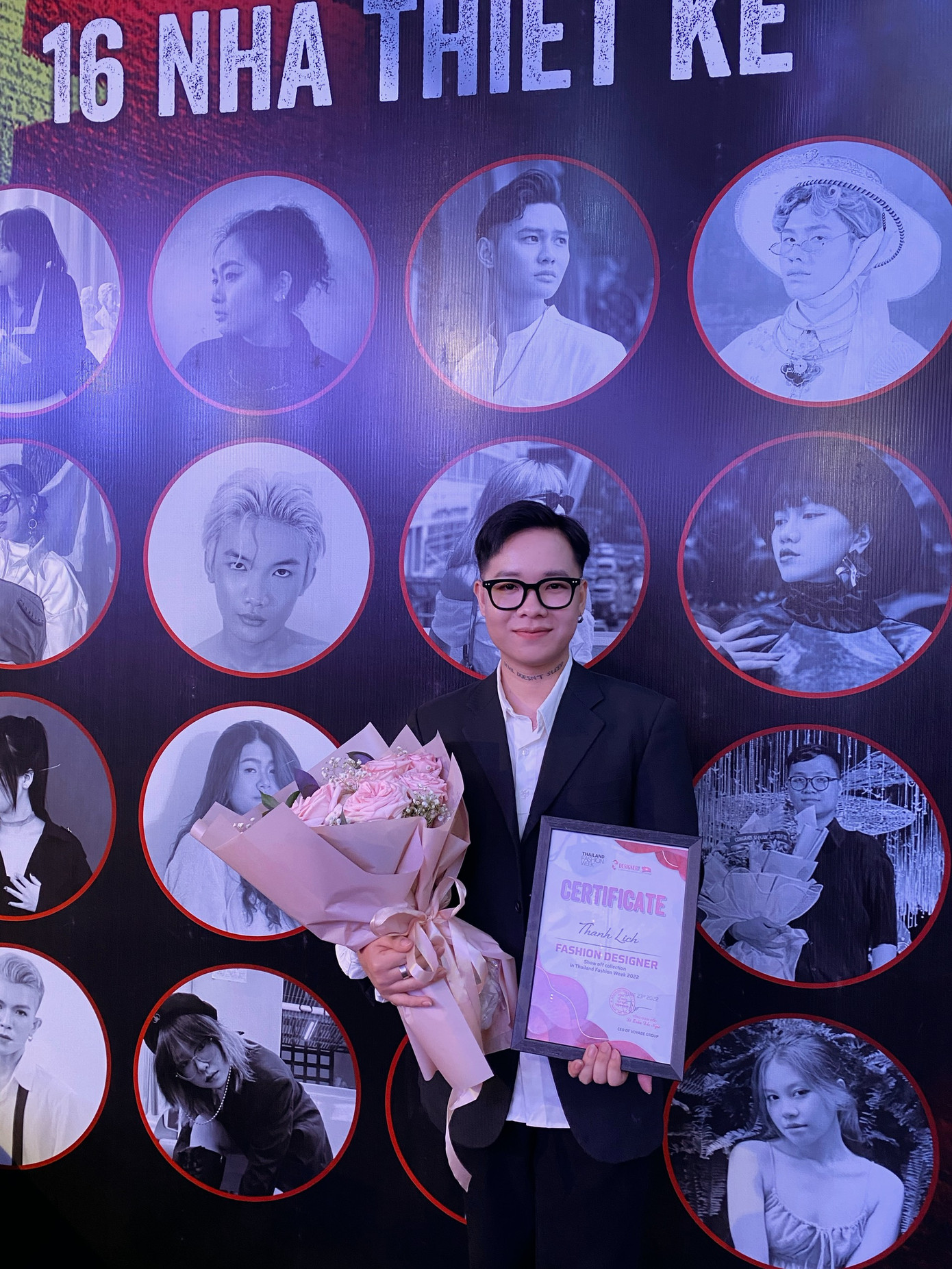 Anh tốt nghiệp Thủ khoa Đồ án Tốt nghiệp Ngành Thiết kế thời trang Đại học Kiến trúc Hà Nội.