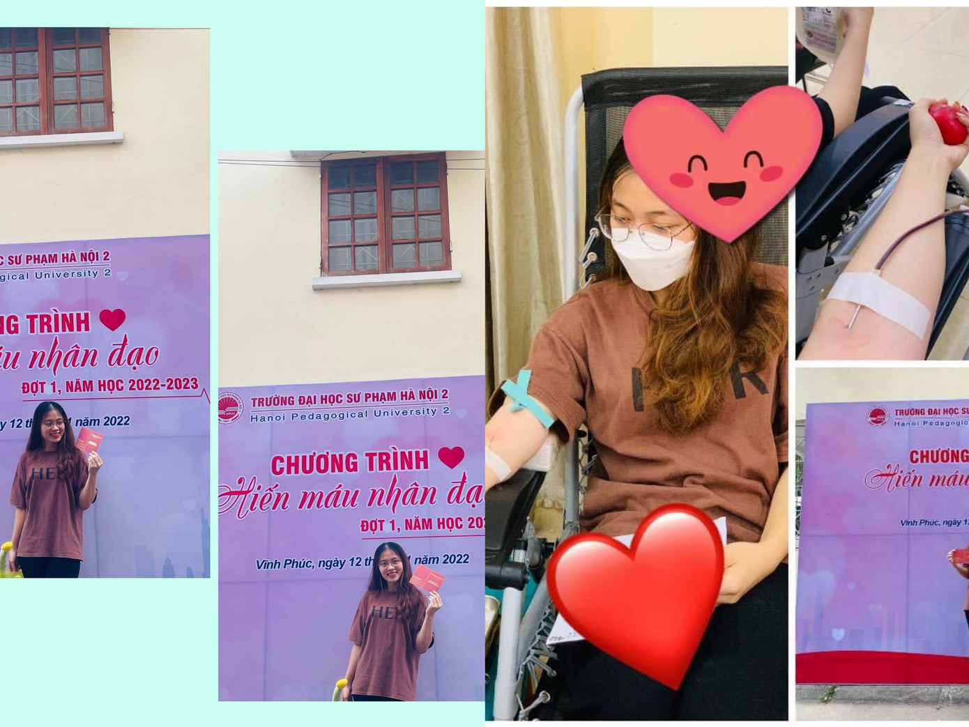 Tham gia chương trình Hiến máu nhân đạo. Tham gia chương trình Hiến máu nhân đạo.