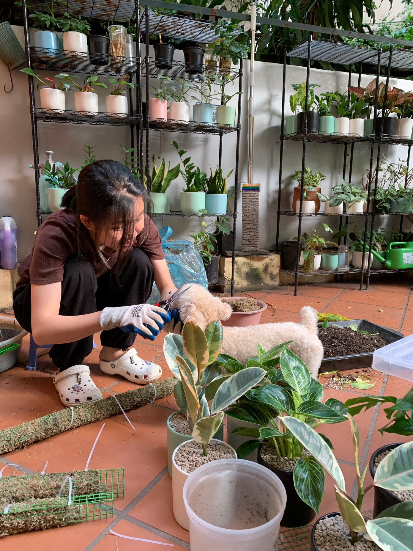 Công việc làm thêm ngoài giờ học.