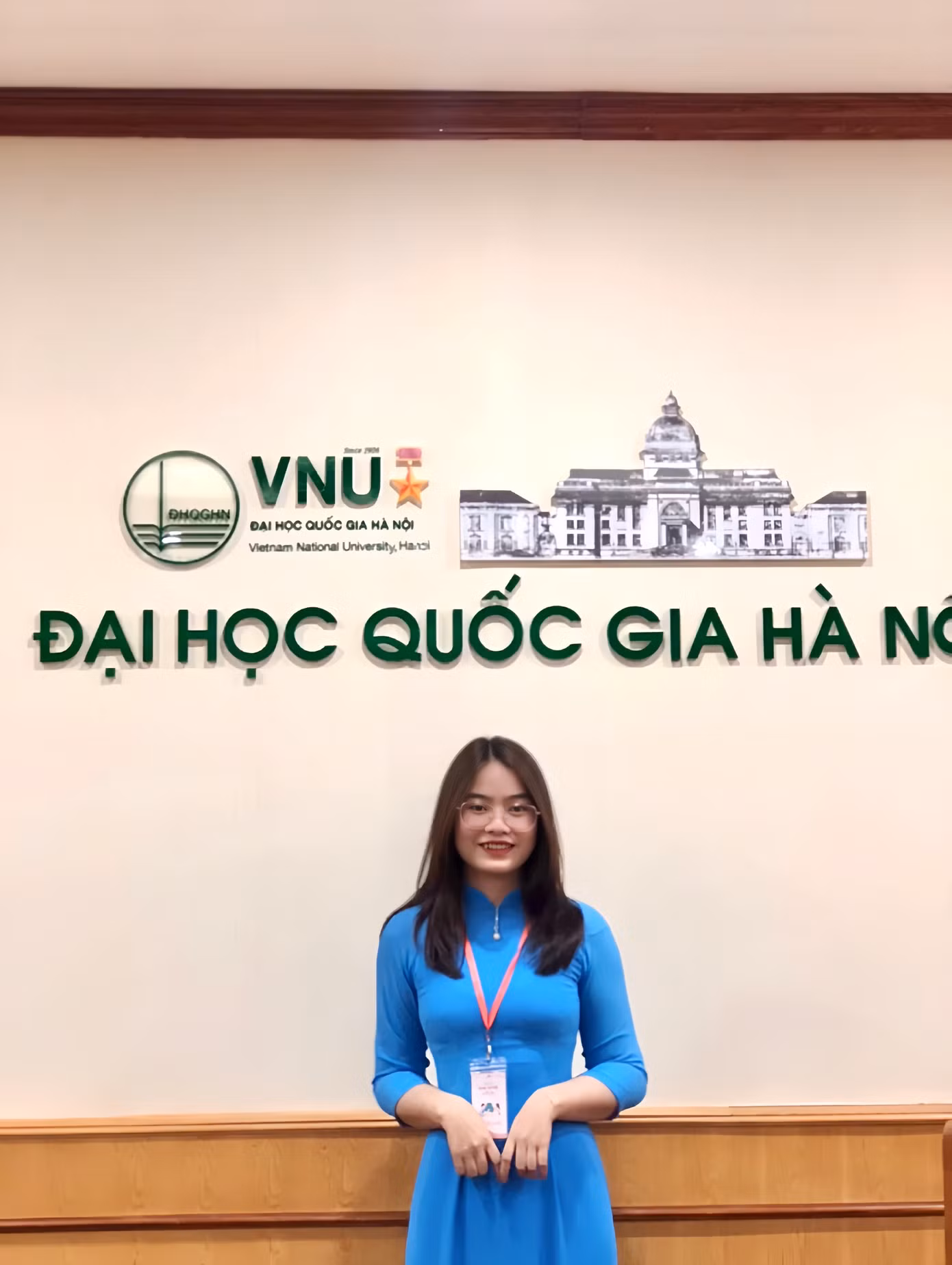 Nguyễn Thị Khánh Linh - sinh viên trường Đại học Kinh tế - ĐHQG Hà Nội.